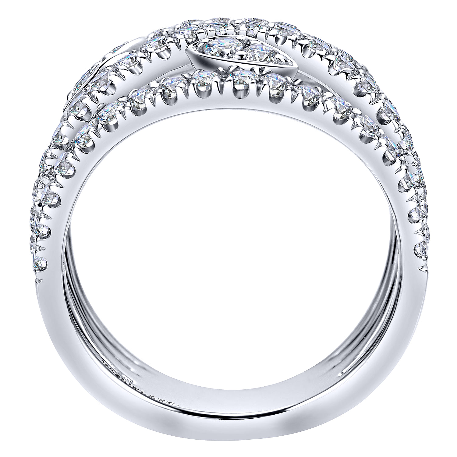 18k White Gold Diamond Fashion Ladies 18k White Gold Diamond Fashion Ladies