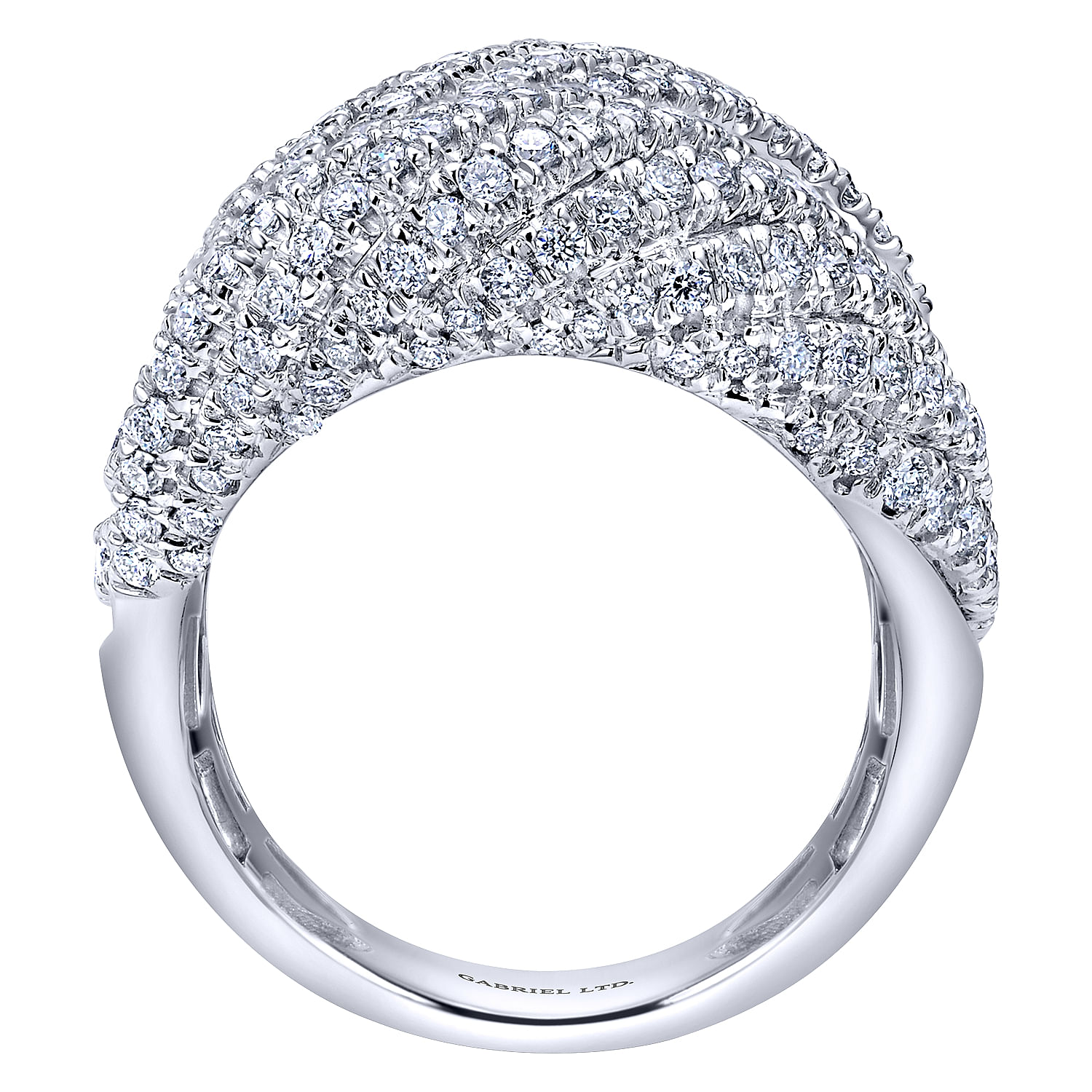 18k White Gold Diamond Fashion Ladies 18k White Gold Diamond Fashion Ladies