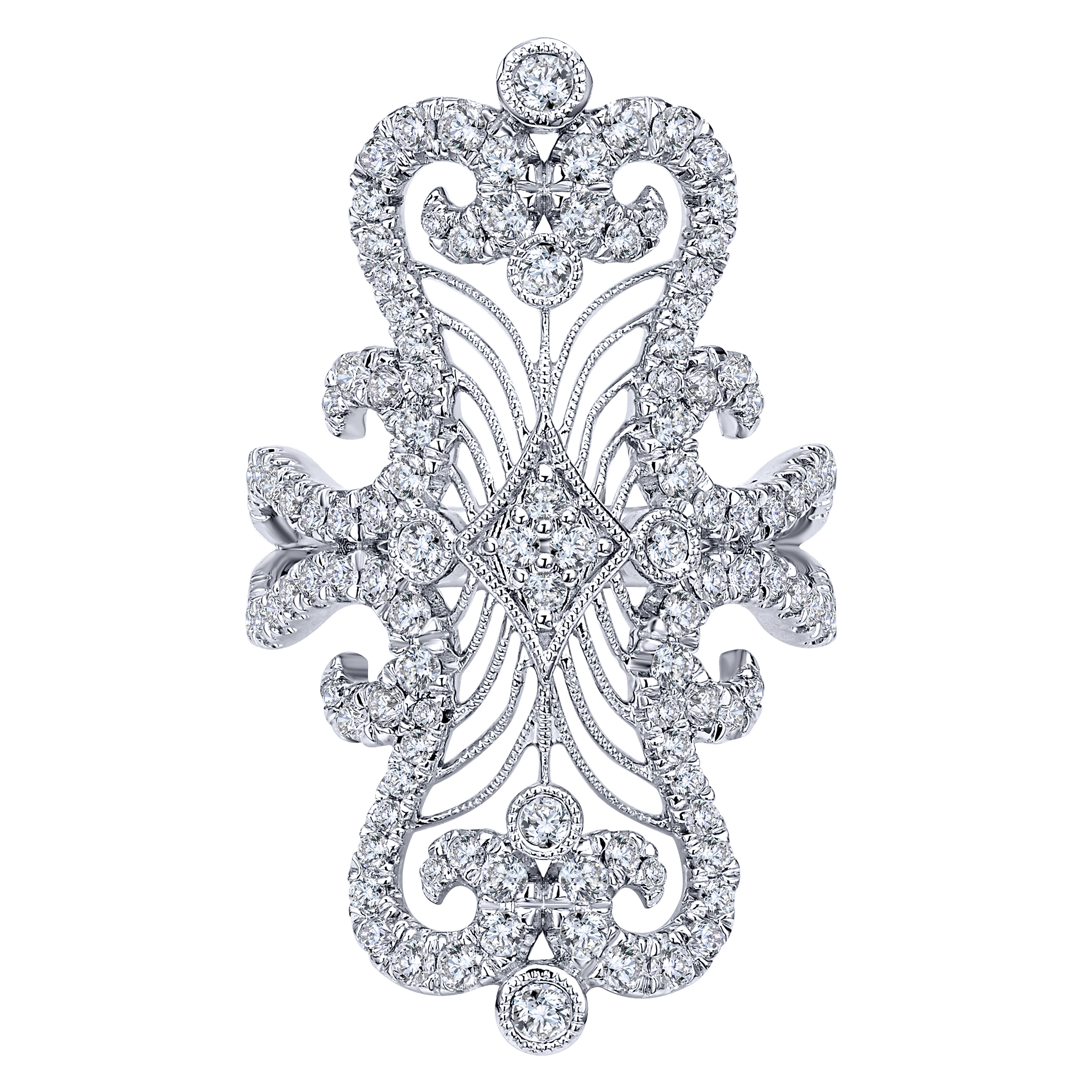 18k White Gold Diamond Fashion 18k White Gold Diamond Fashion