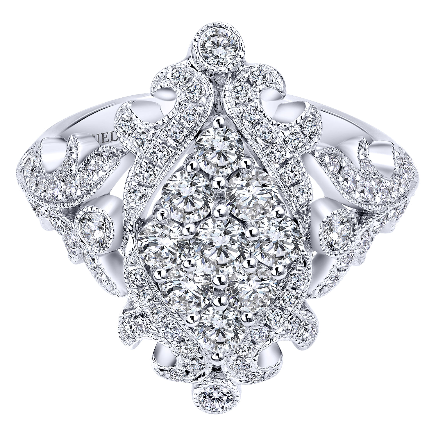 18k White Gold Diamond Fashion 18k White Gold Diamond Fashion