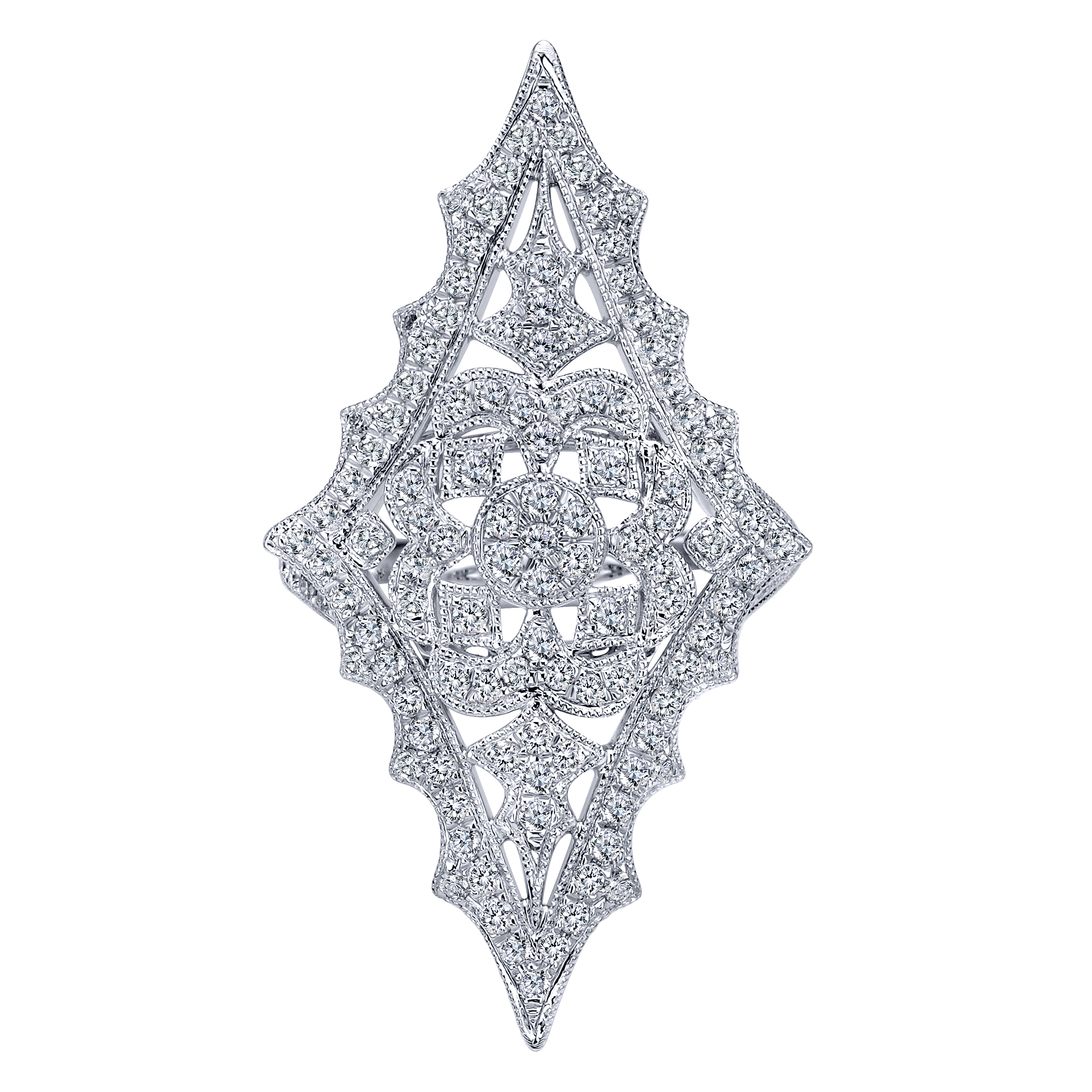18k White Gold Diamond Fashion 18k White Gold Diamond Fashion
