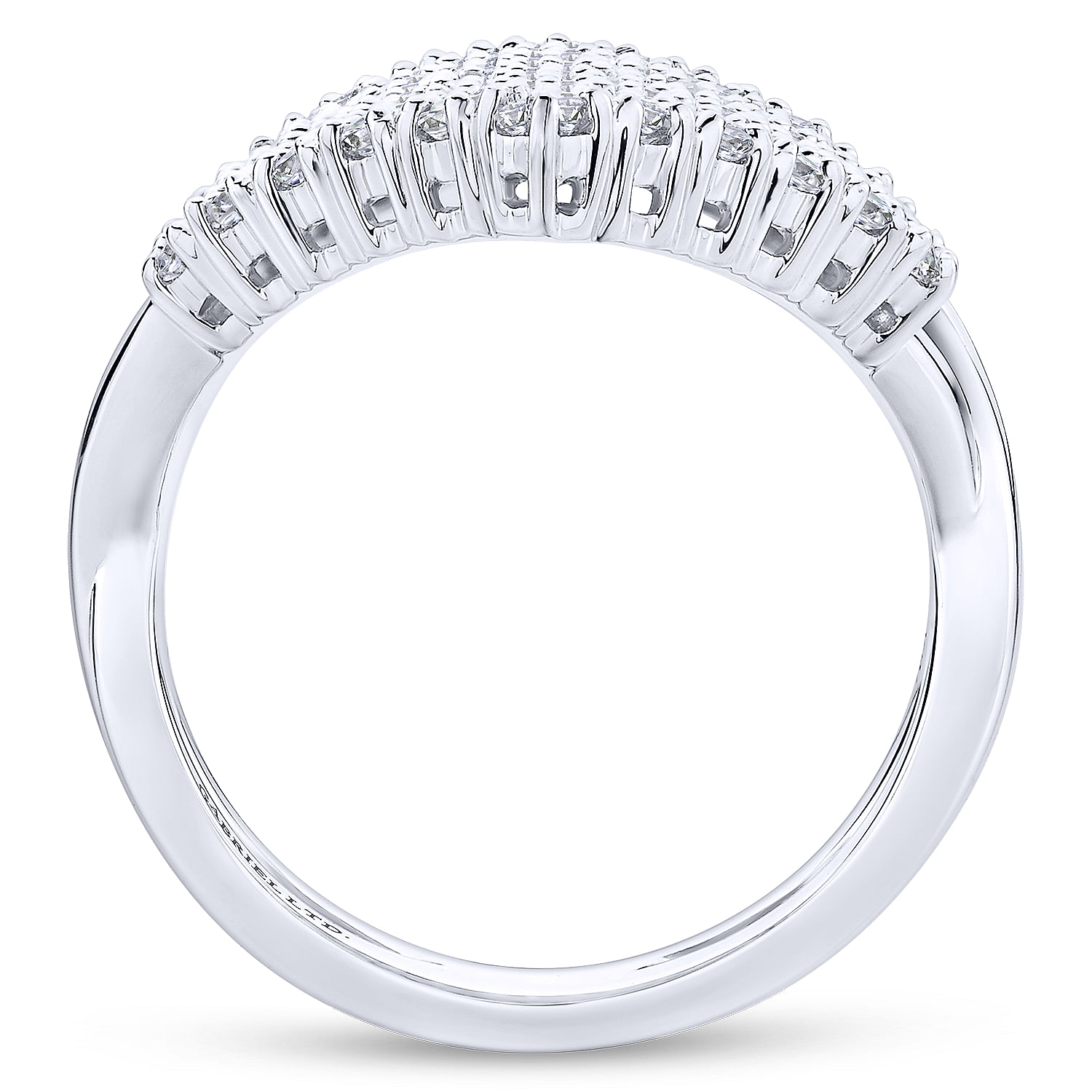 18k White Gold Diamond Fashion Ladies 18k White Gold Diamond Fashion Ladies