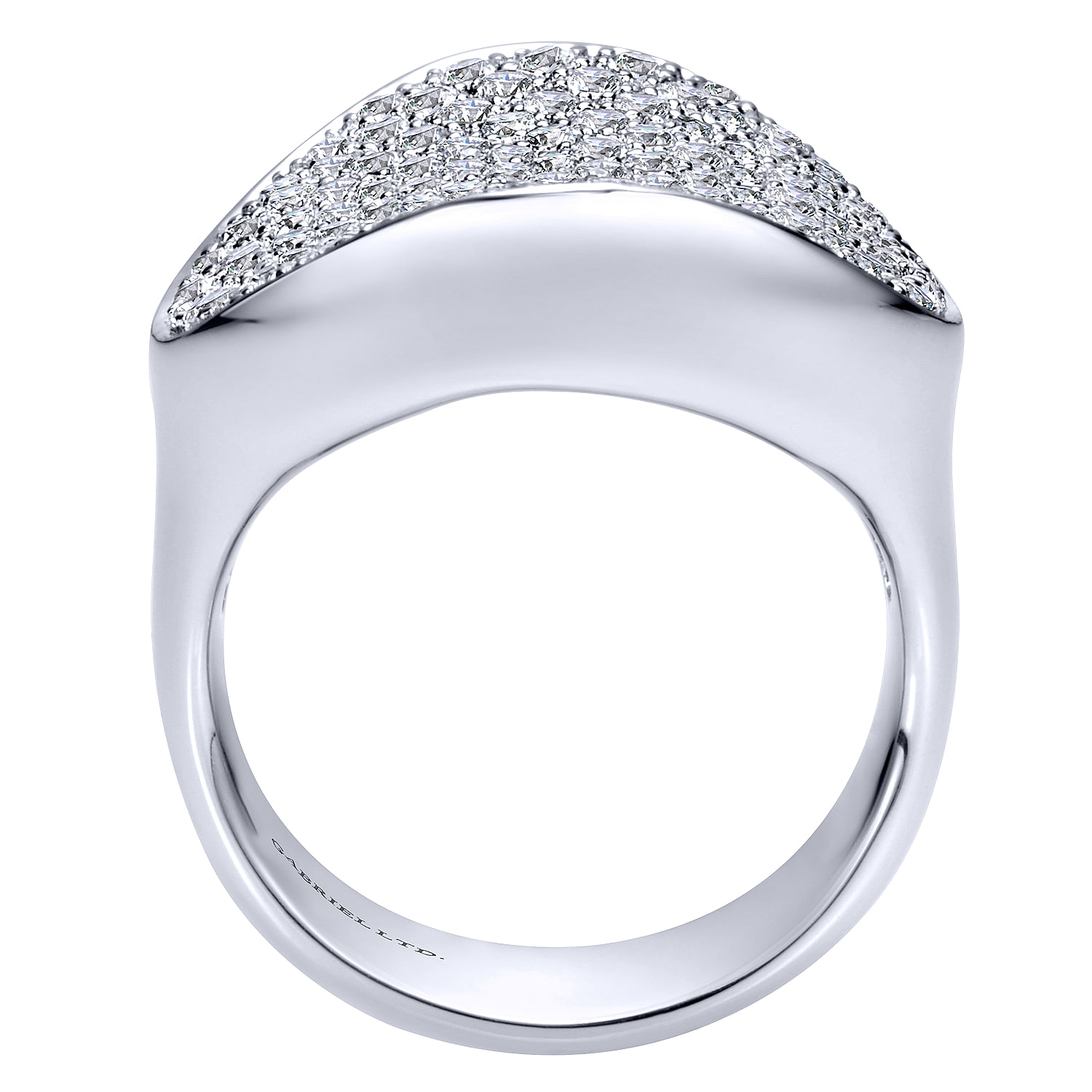 18k White Gold Diamond Fashion Ladies 18k White Gold Diamond Fashion Ladies