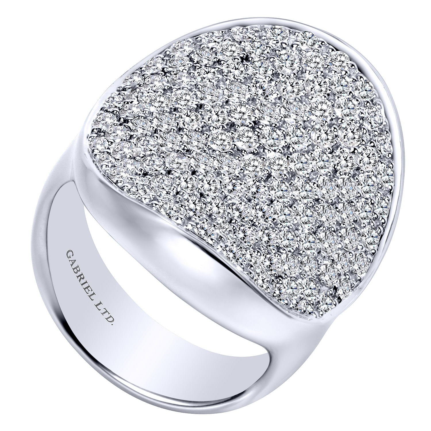 18k White Gold Diamond Fashion Ladies 18k White Gold Diamond Fashion Ladies