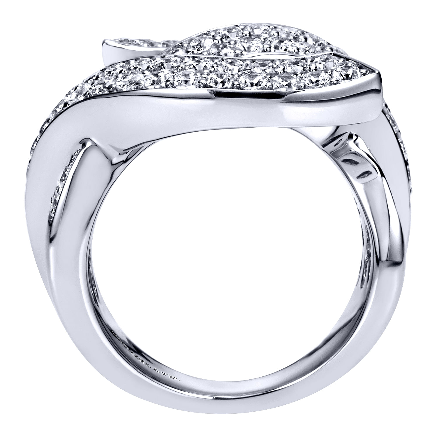 18k White Gold Diamond Fashion Ladies 18k White Gold Diamond Fashion Ladies
