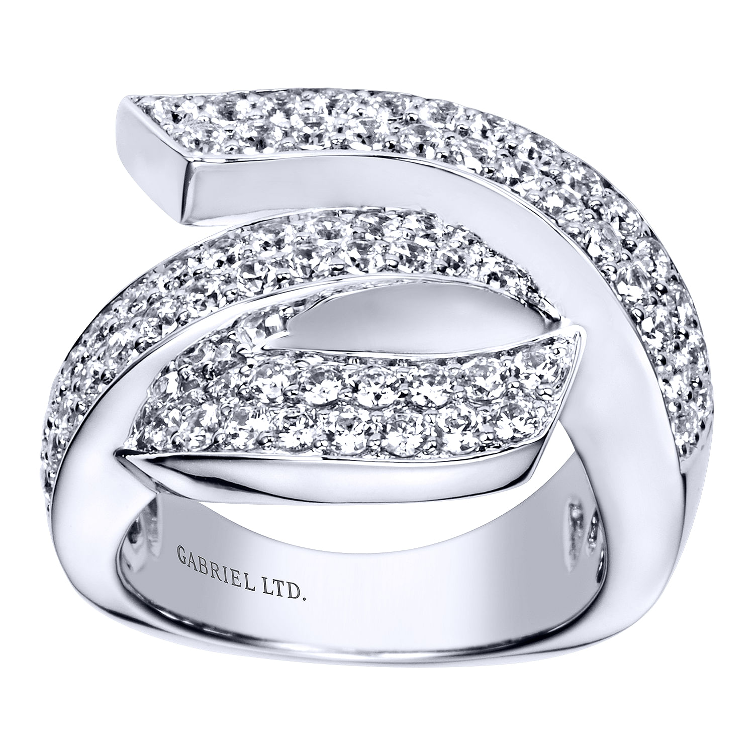 18k White Gold Diamond Fashion Ladies 18k White Gold Diamond Fashion Ladies