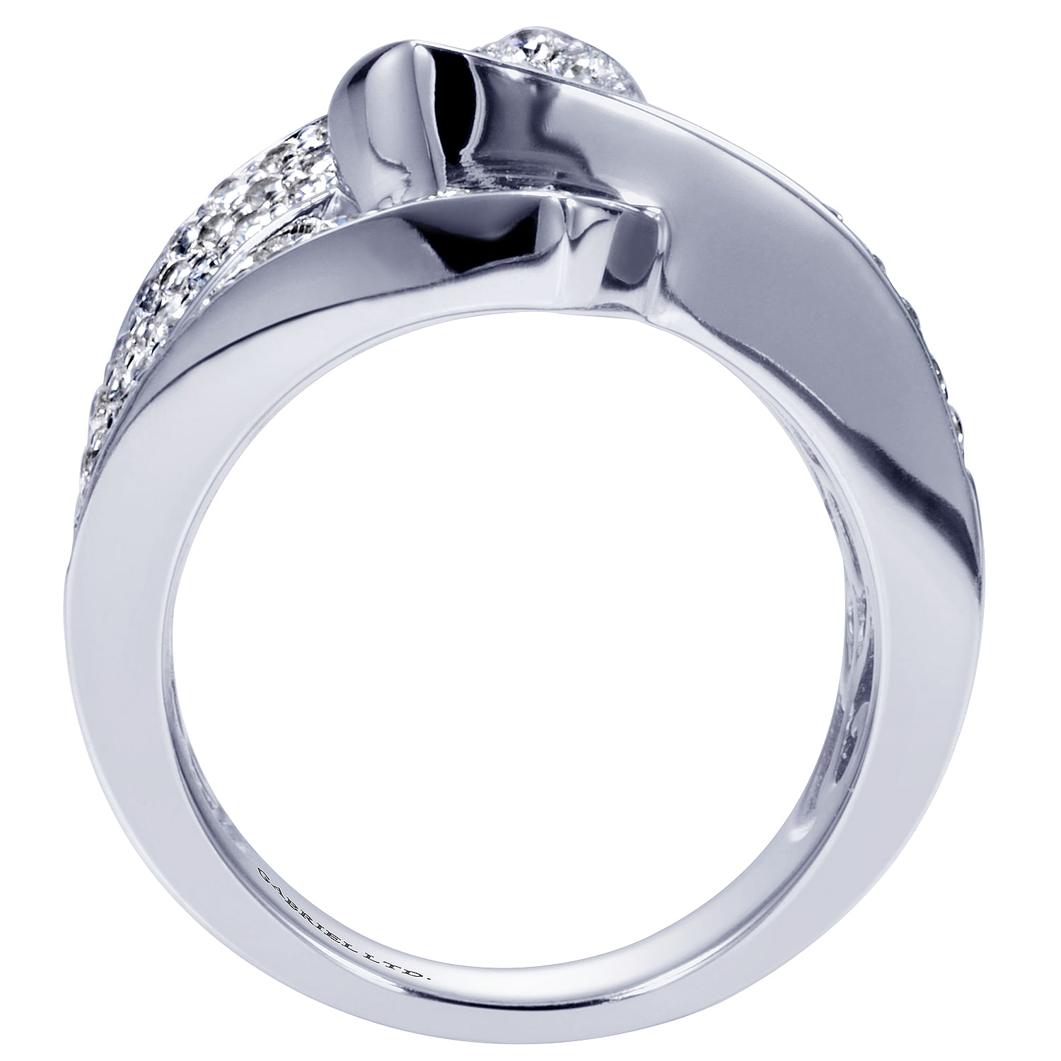 18k White Gold Diamond Fashion Ladies 18k White Gold Diamond Fashion Ladies