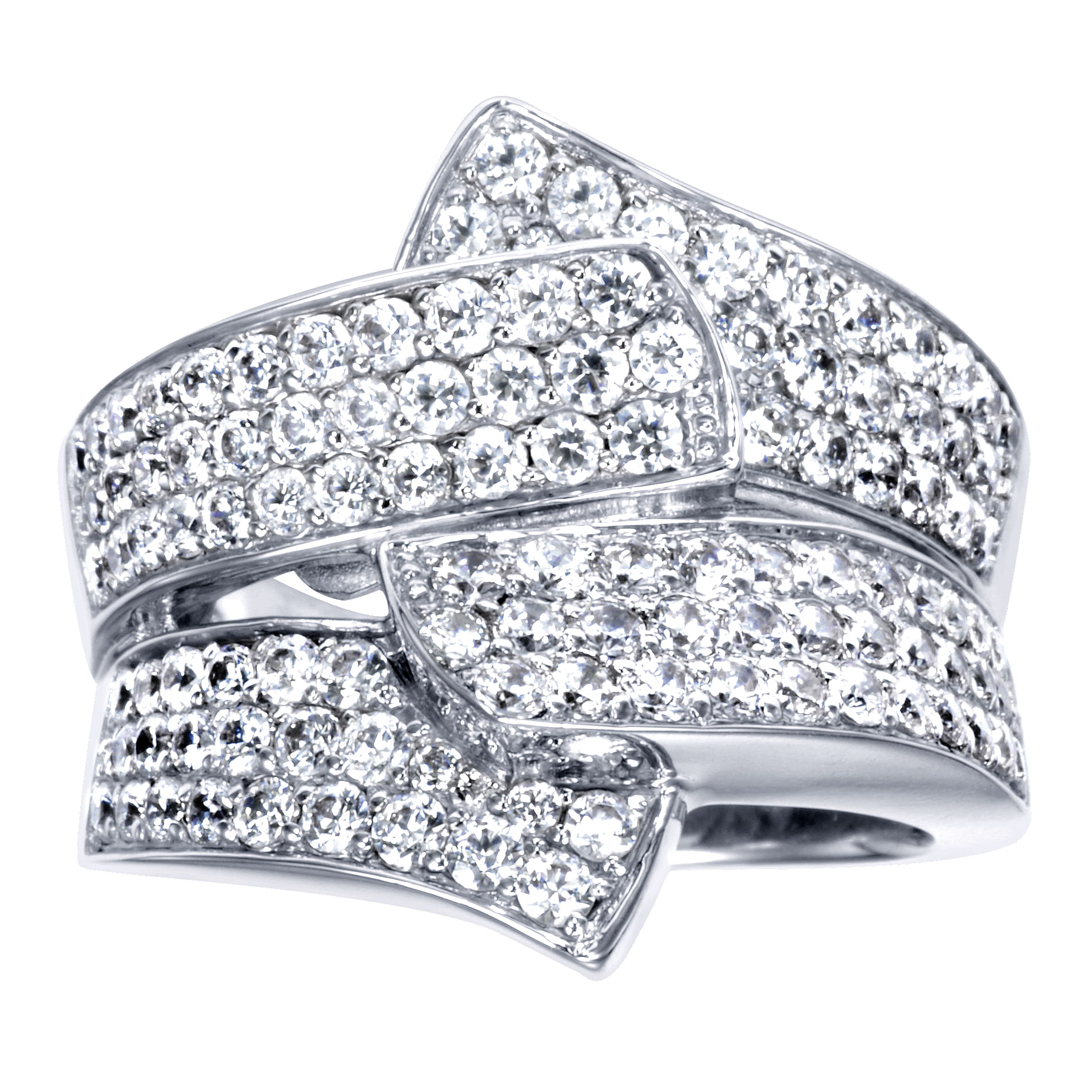18k White Gold Diamond Fashion Ladies 18k White Gold Diamond Fashion Ladies