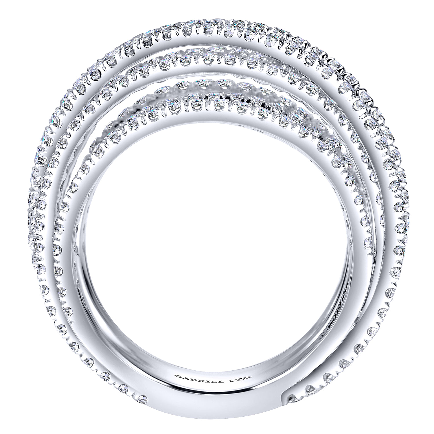 18k White Gold Diamond Fashion Ladies 18k White Gold Diamond Fashion Ladies