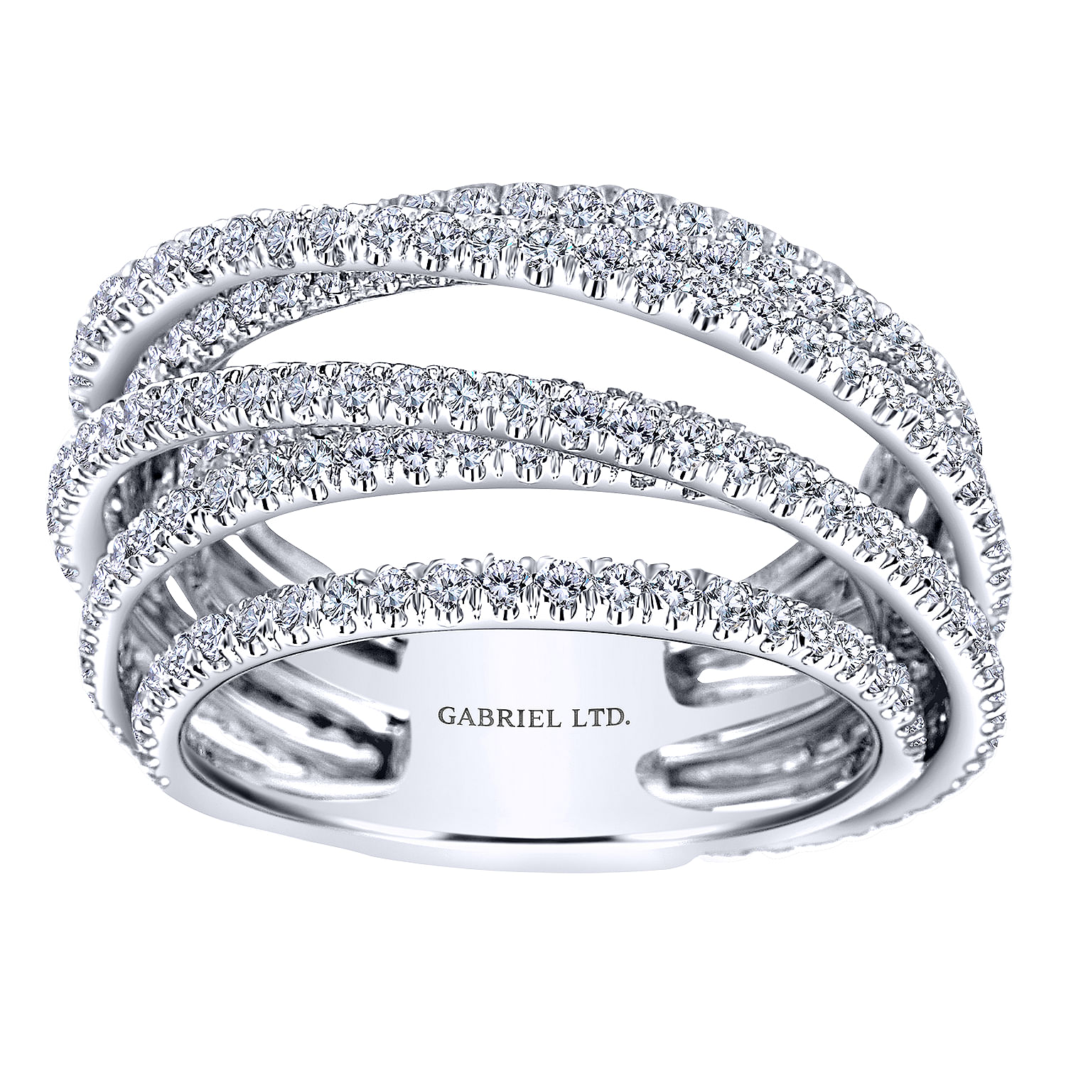 18k White Gold Diamond Fashion Ladies 18k White Gold Diamond Fashion Ladies