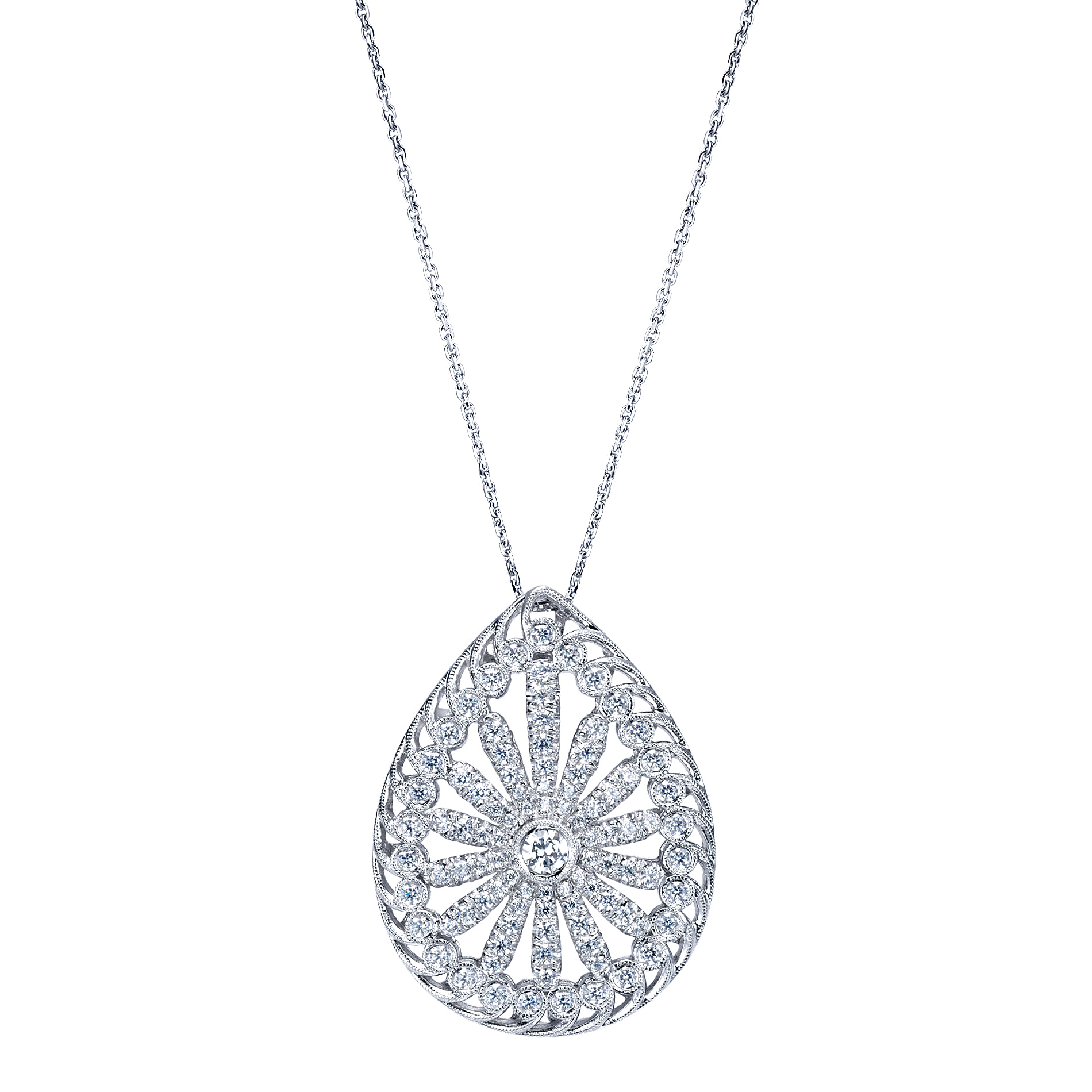 18k White Gold Diamond Fashion 18k White Gold Diamond Fashion