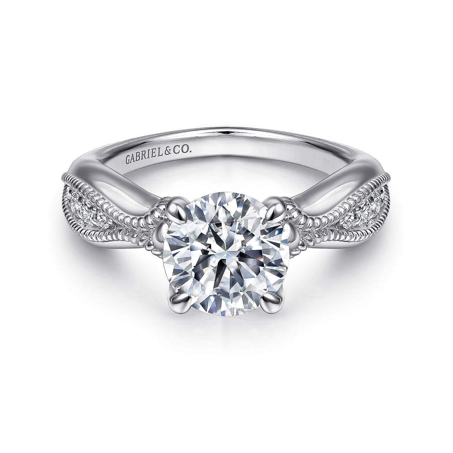 18k White Gold Diamond Free Form 18k White Gold Diamond Free Form