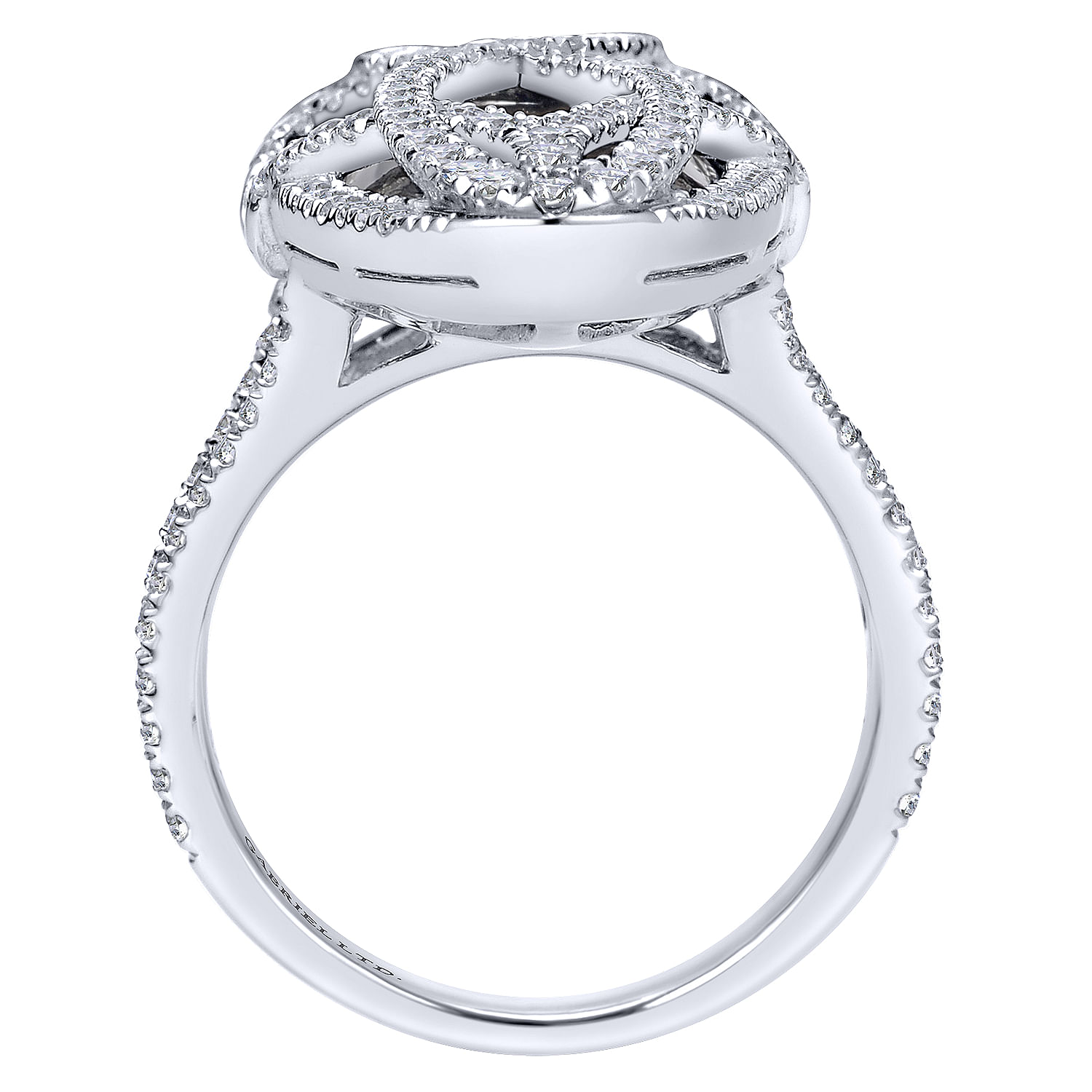 18k White Gold Diamond Onyx Fashion Ladies 18k White Gold Diamond Onyx Fashion Ladies