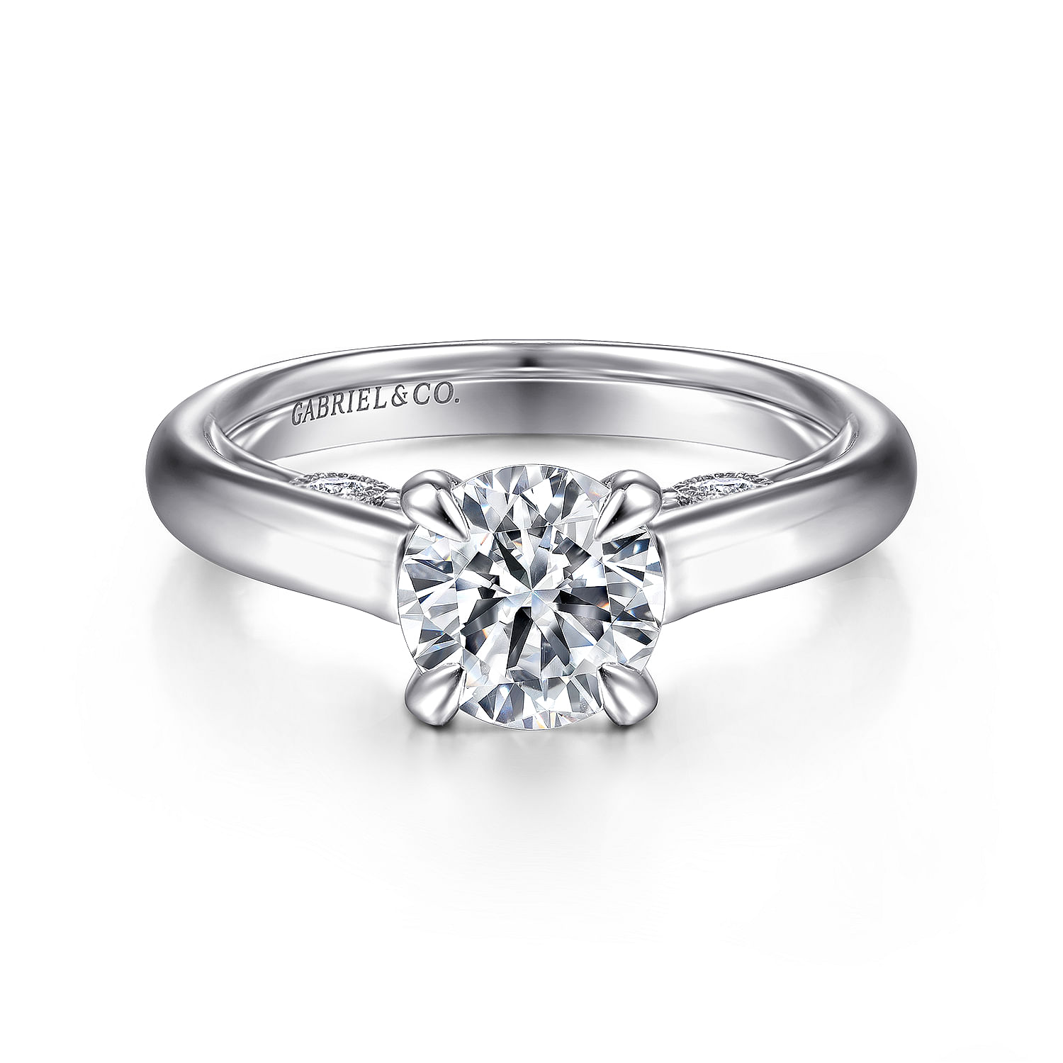 18k White Gold Diamond Solitaire 18k White Gold Diamond Solitaire