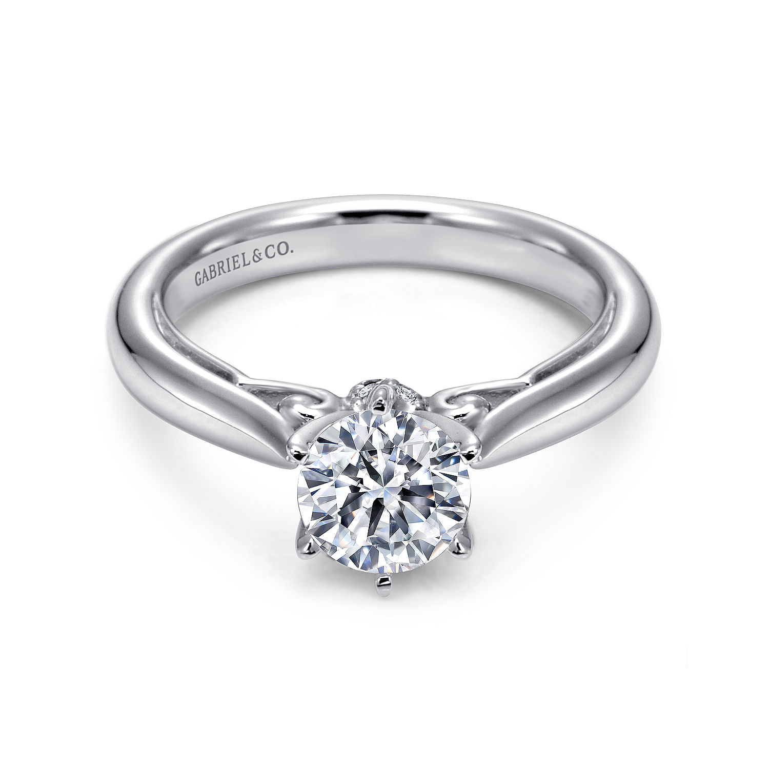 18k White Gold Diamond Solitaire 18k White Gold Diamond Solitaire