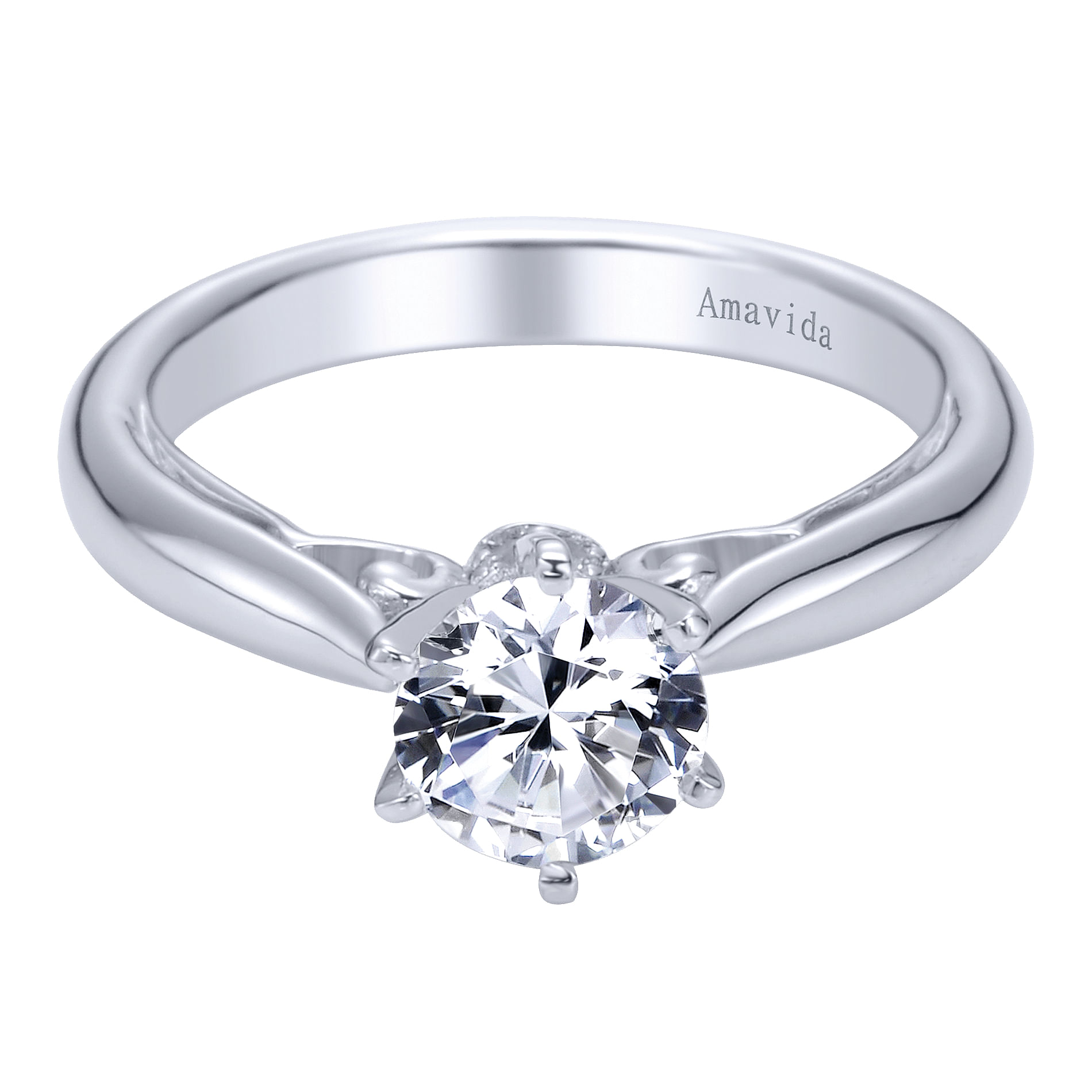 18k White Gold Diamond Solitaire 18k White Gold Diamond Solitaire