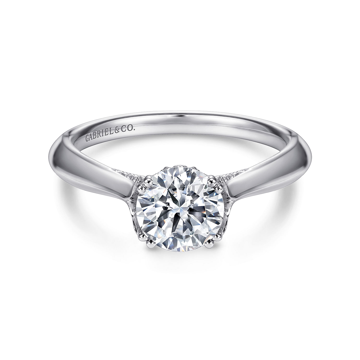 18k White Gold Diamond Solitaire 18k White Gold Diamond Solitaire