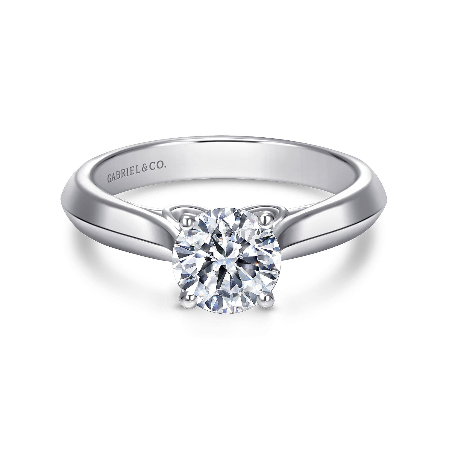 18k White Gold Diamond Solitaire 18k White Gold Diamond Solitaire