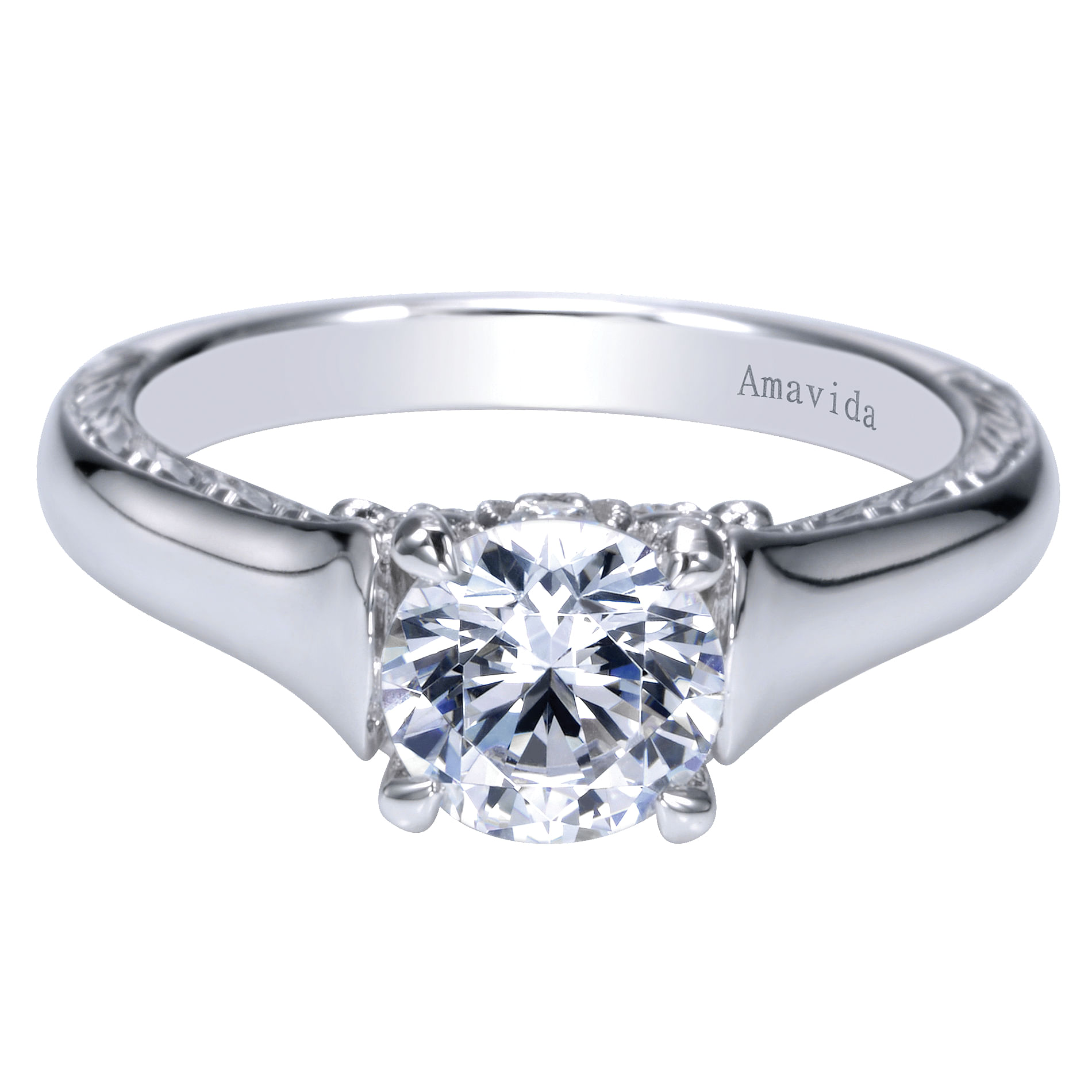 18k White Gold Diamond Solitaire 18k White Gold Diamond Solitaire