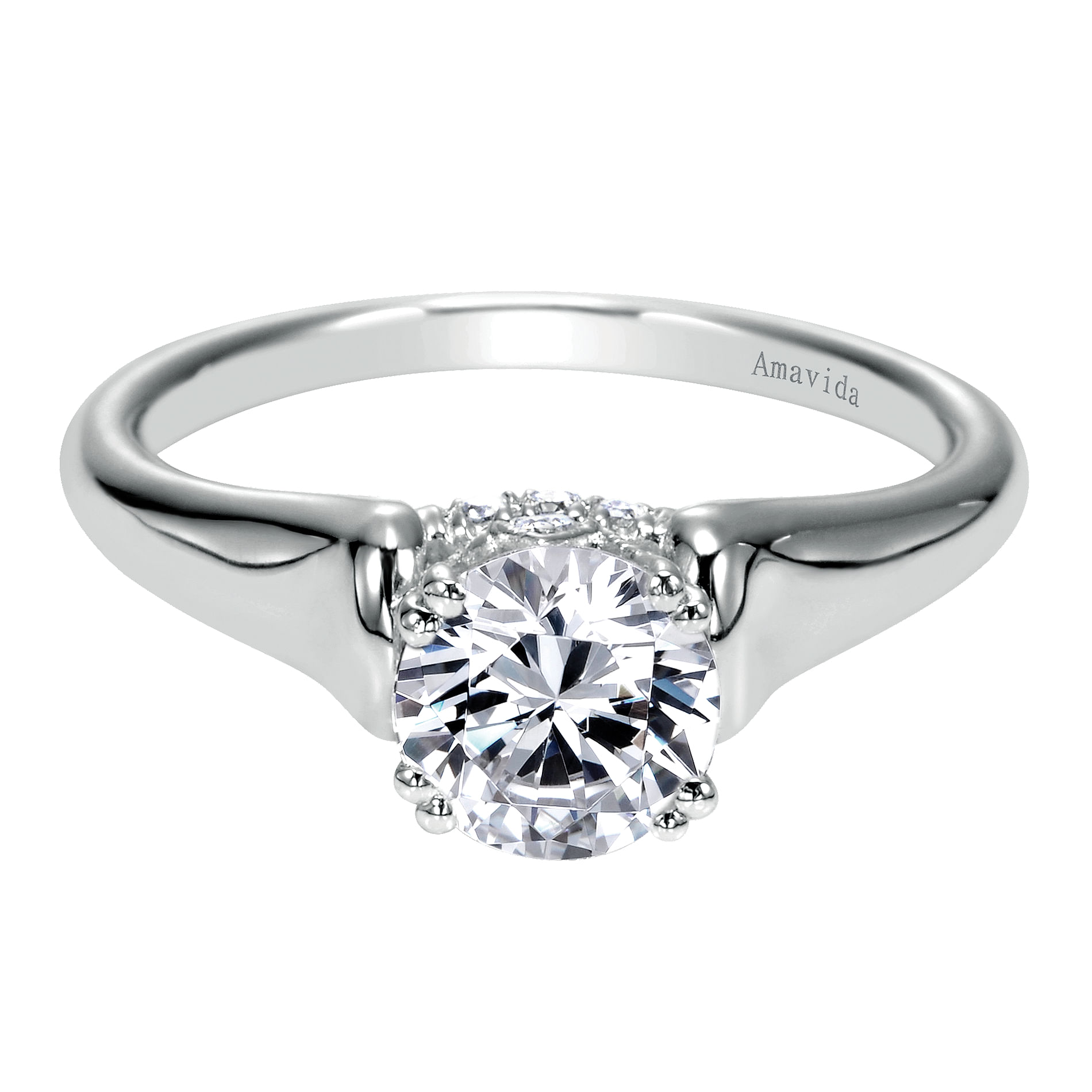 18k White Gold Diamond Solitaire 18k White Gold Diamond Solitaire