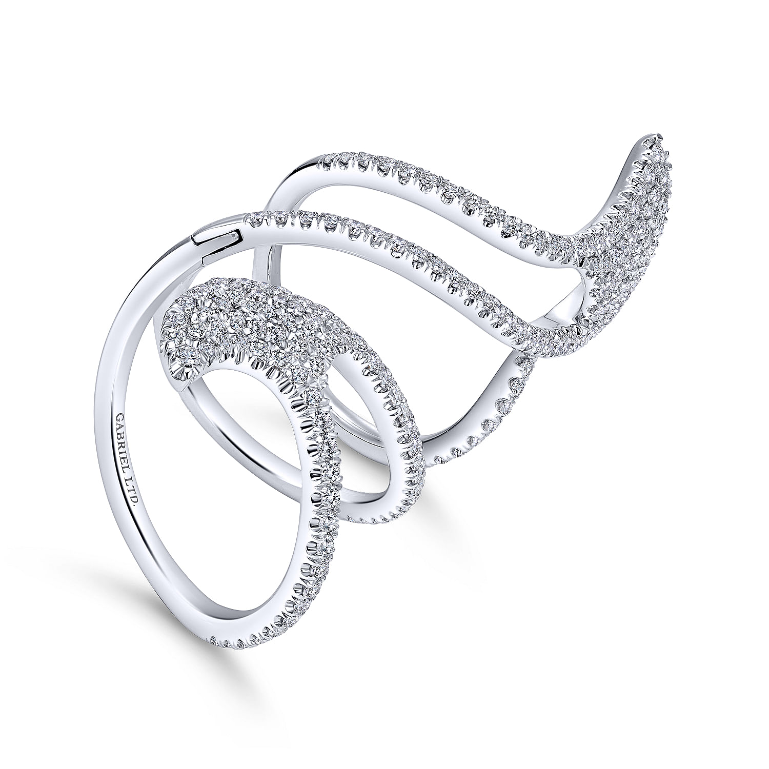 18k White Gold Diamond Statement Ladies 18k White Gold Diamond Statement Ladies