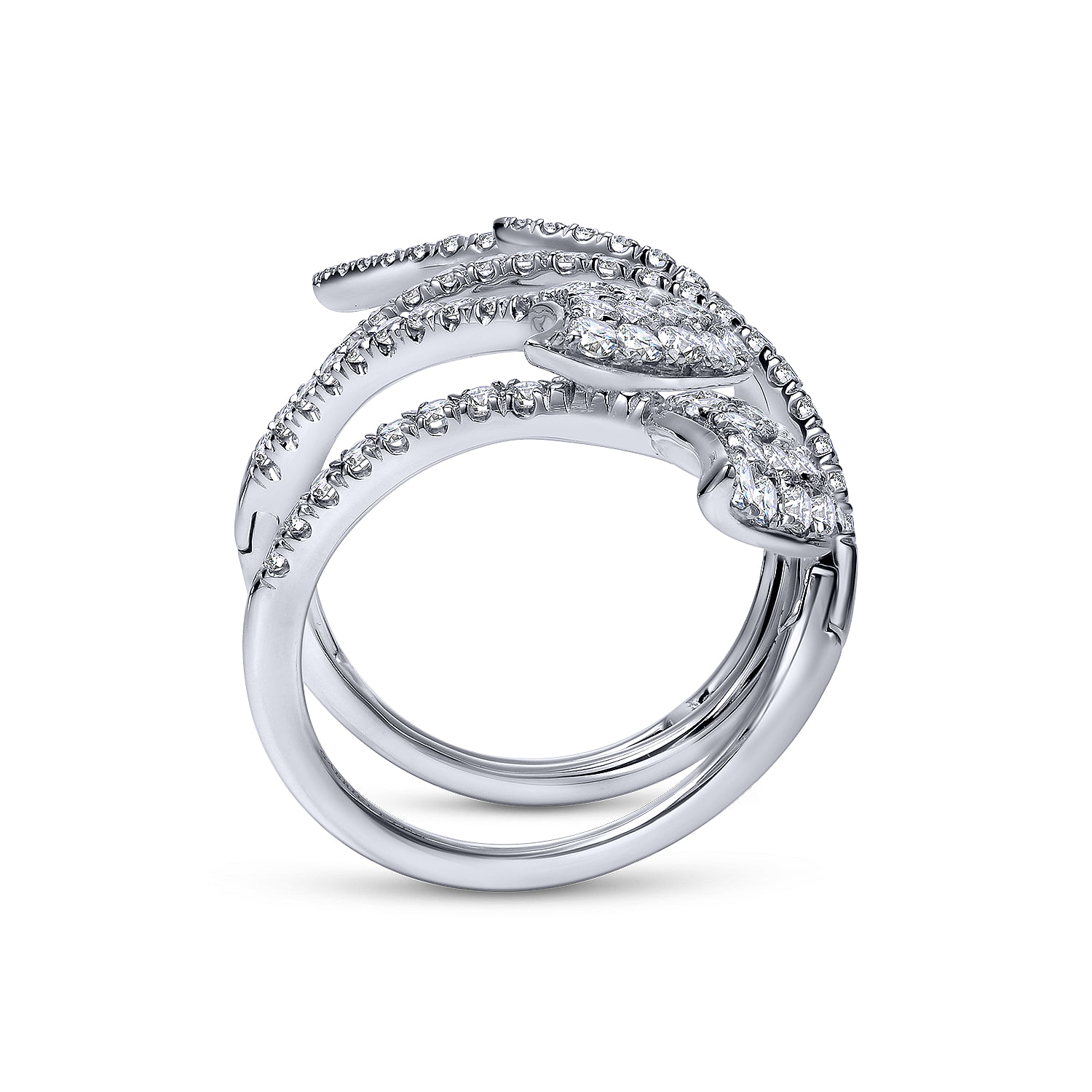 18k White Gold Diamond Statement Ladies 18k White Gold Diamond Statement Ladies
