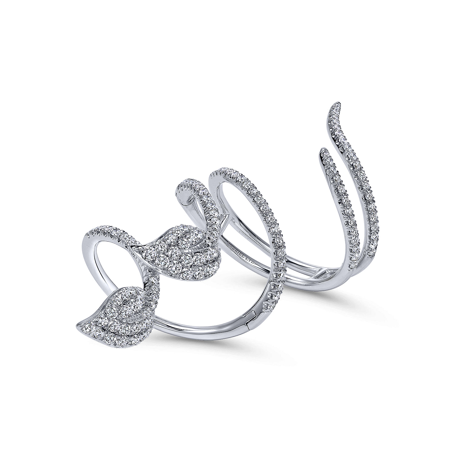 18k White Gold Diamond Statement Ladies 18k White Gold Diamond Statement Ladies