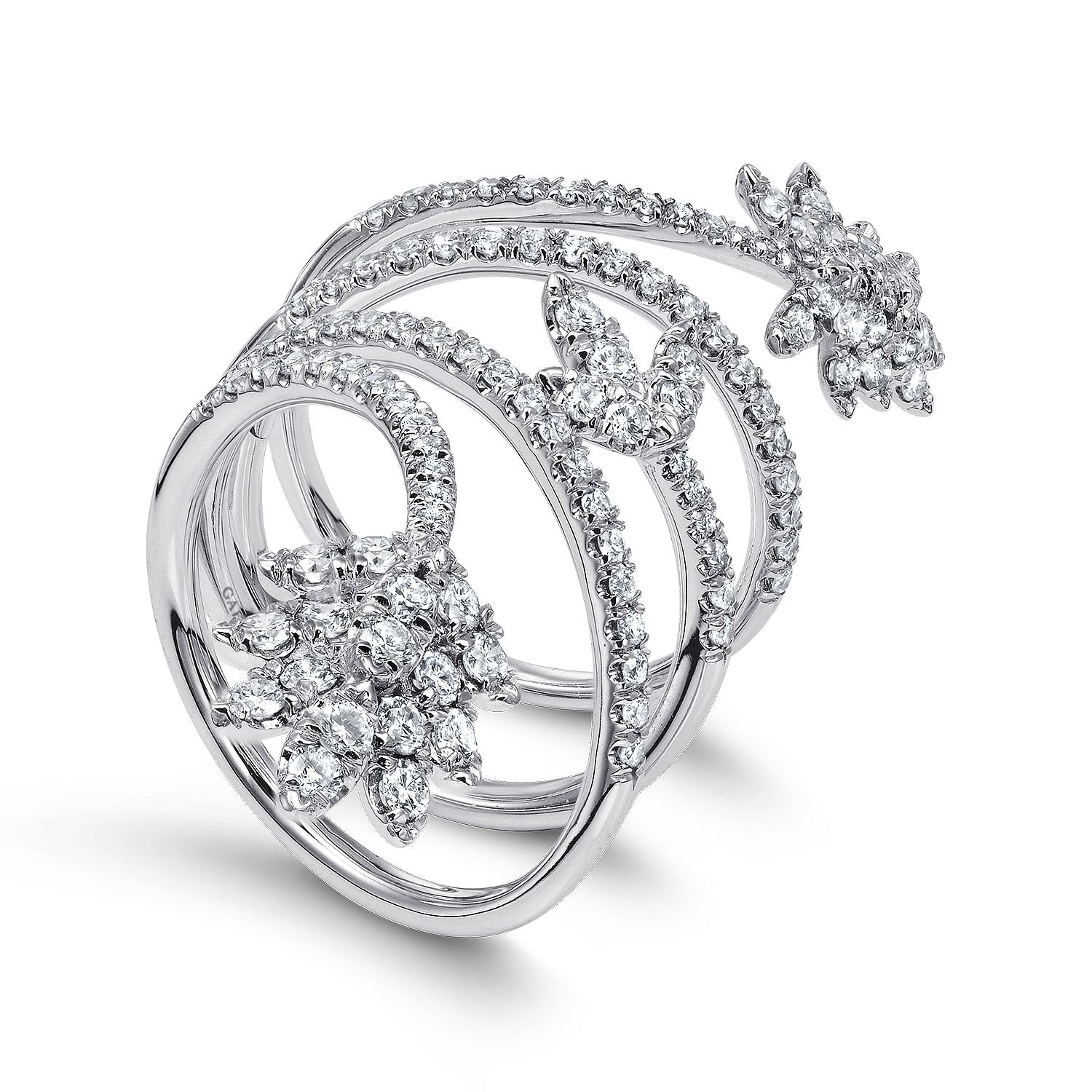 18k White Gold Diamond Statement Ladies 18k White Gold Diamond Statement Ladies