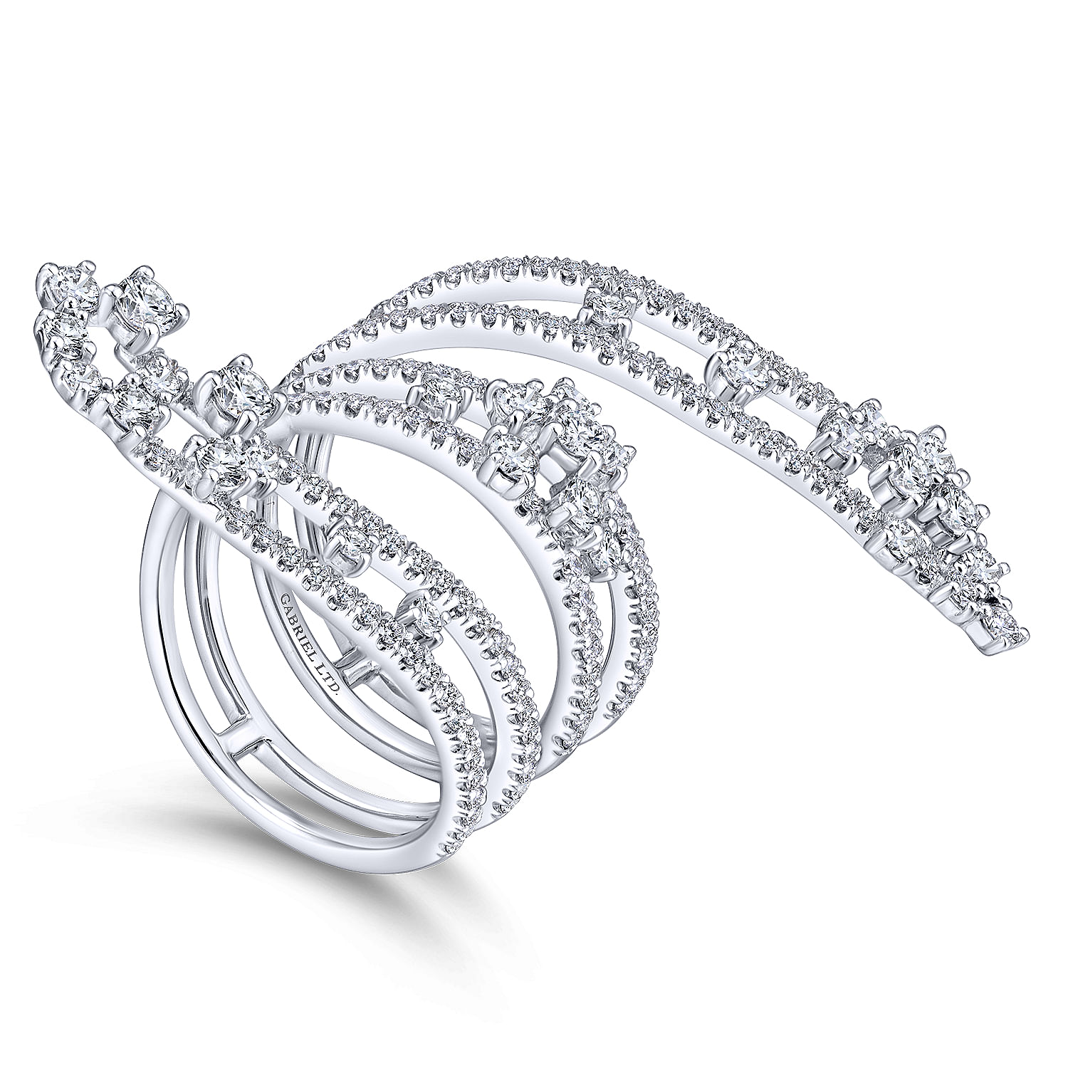 18k White Gold Diamond Statement Ladies 18k White Gold Diamond Statement Ladies