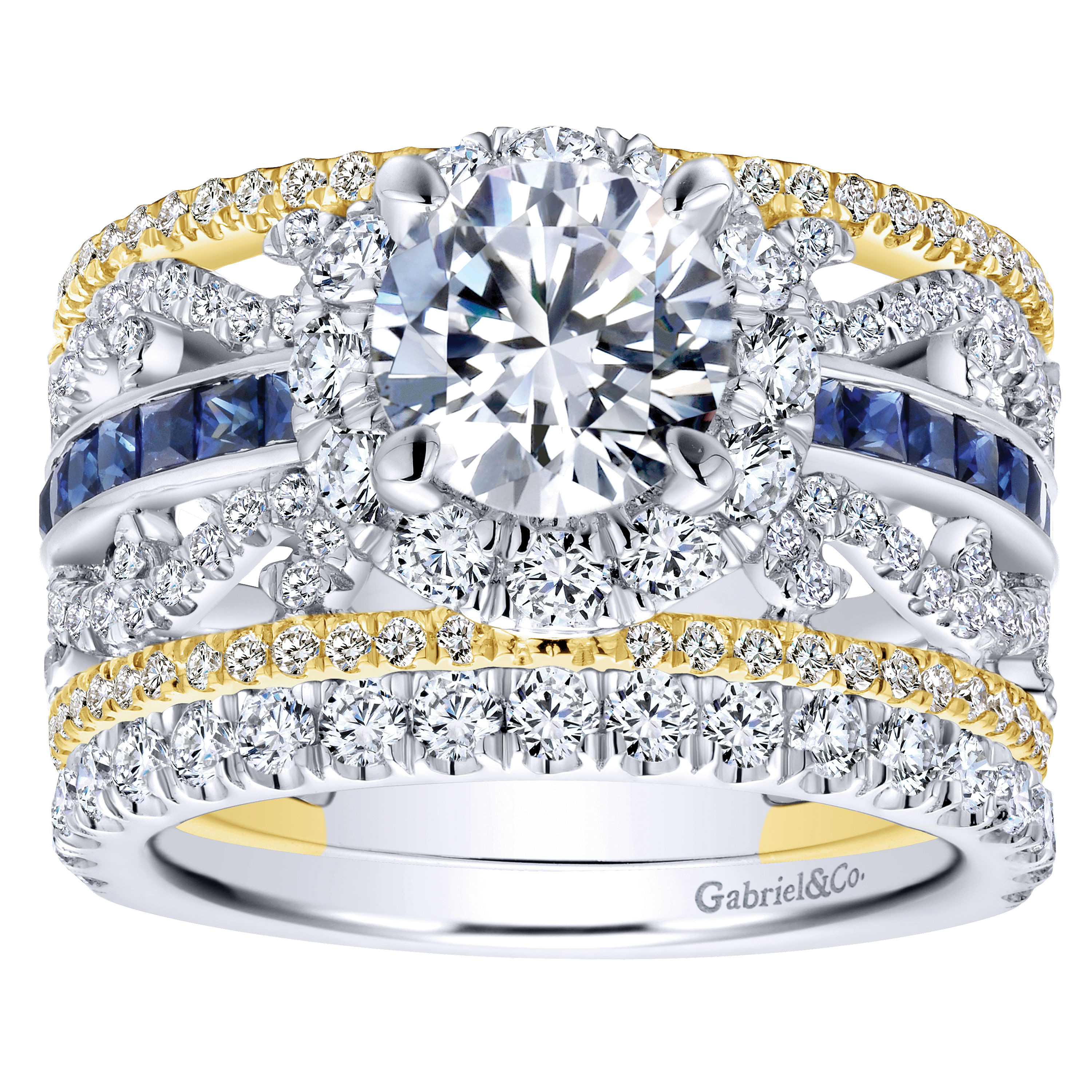 18k White Gold Diamond Straight Wedding Band angle 4 18k White Gold Diamond Straight Wedding Band angle 4