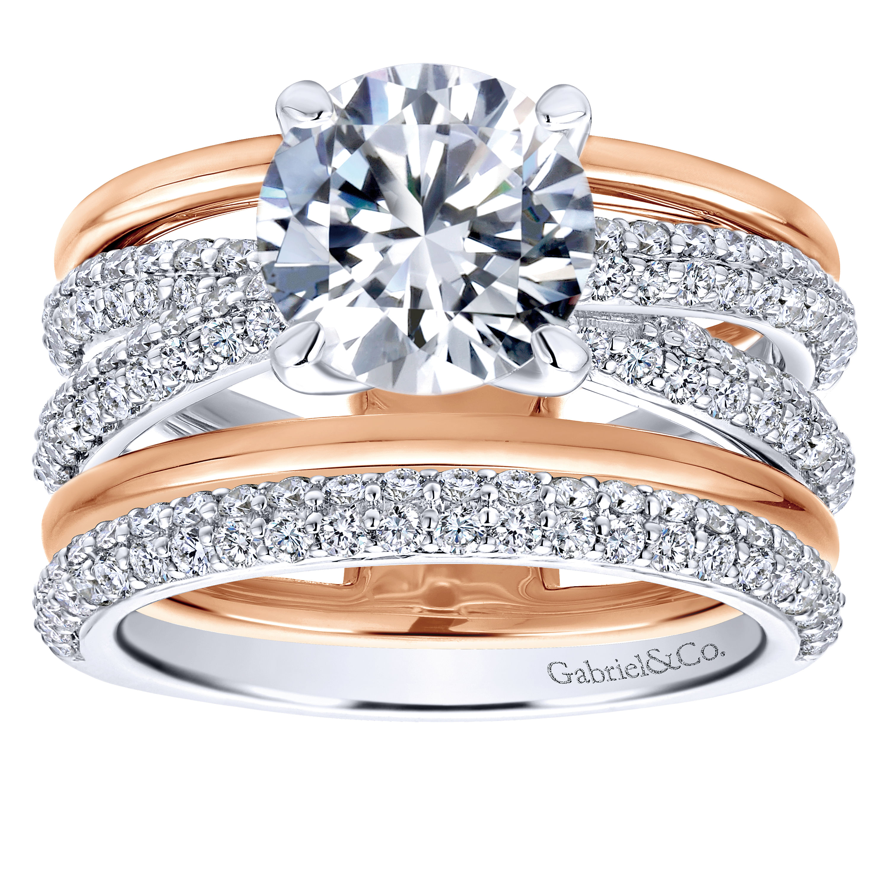 18k White Gold Diamond Straight Wedding Band angle 4 18k White Gold Diamond Straight Wedding Band angle 4