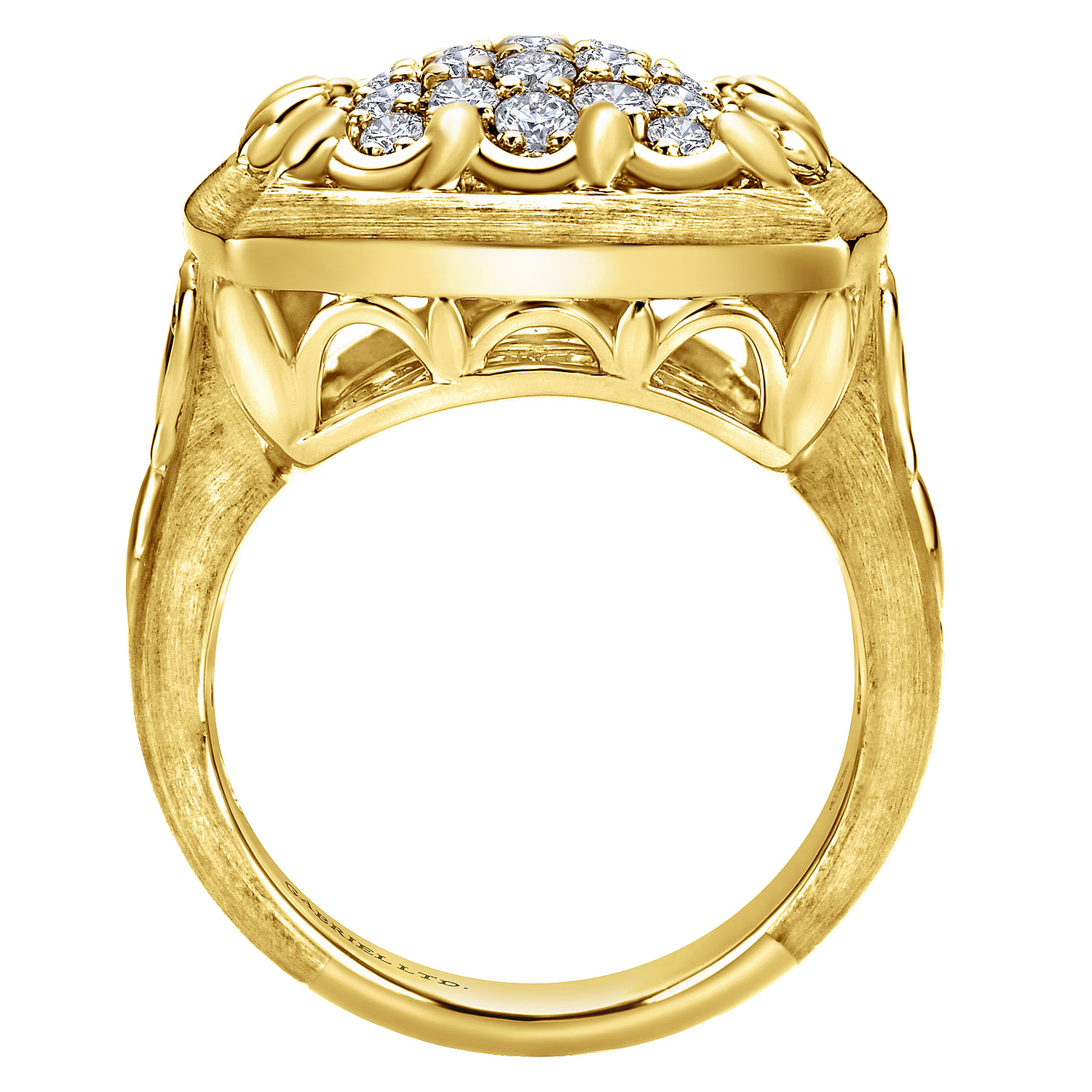 18k Yellow Gold Diamond Fashion Ladies 18k Yellow Gold Diamond Fashion Ladies