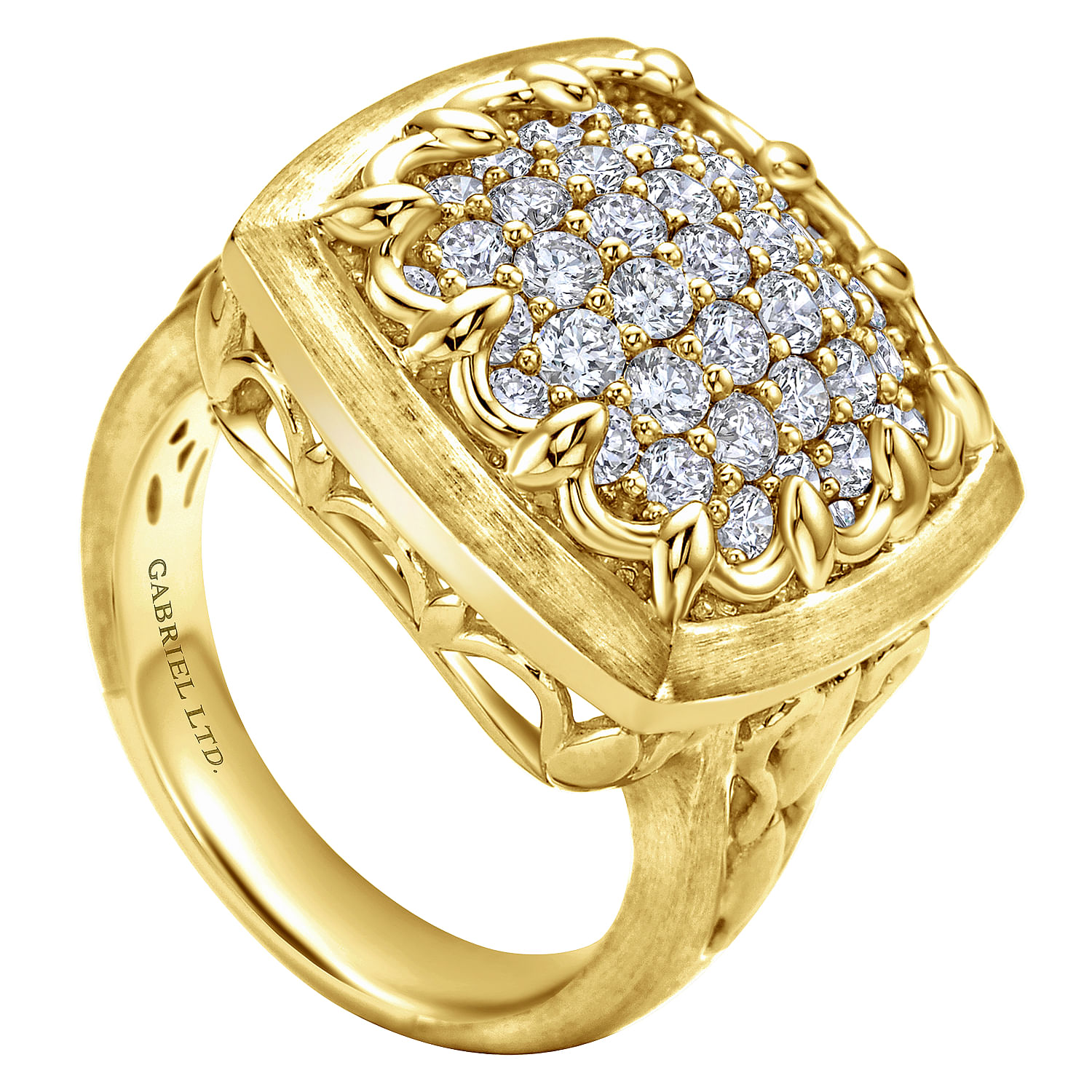 18k Yellow Gold Diamond Fashion Ladies 18k Yellow Gold Diamond Fashion Ladies