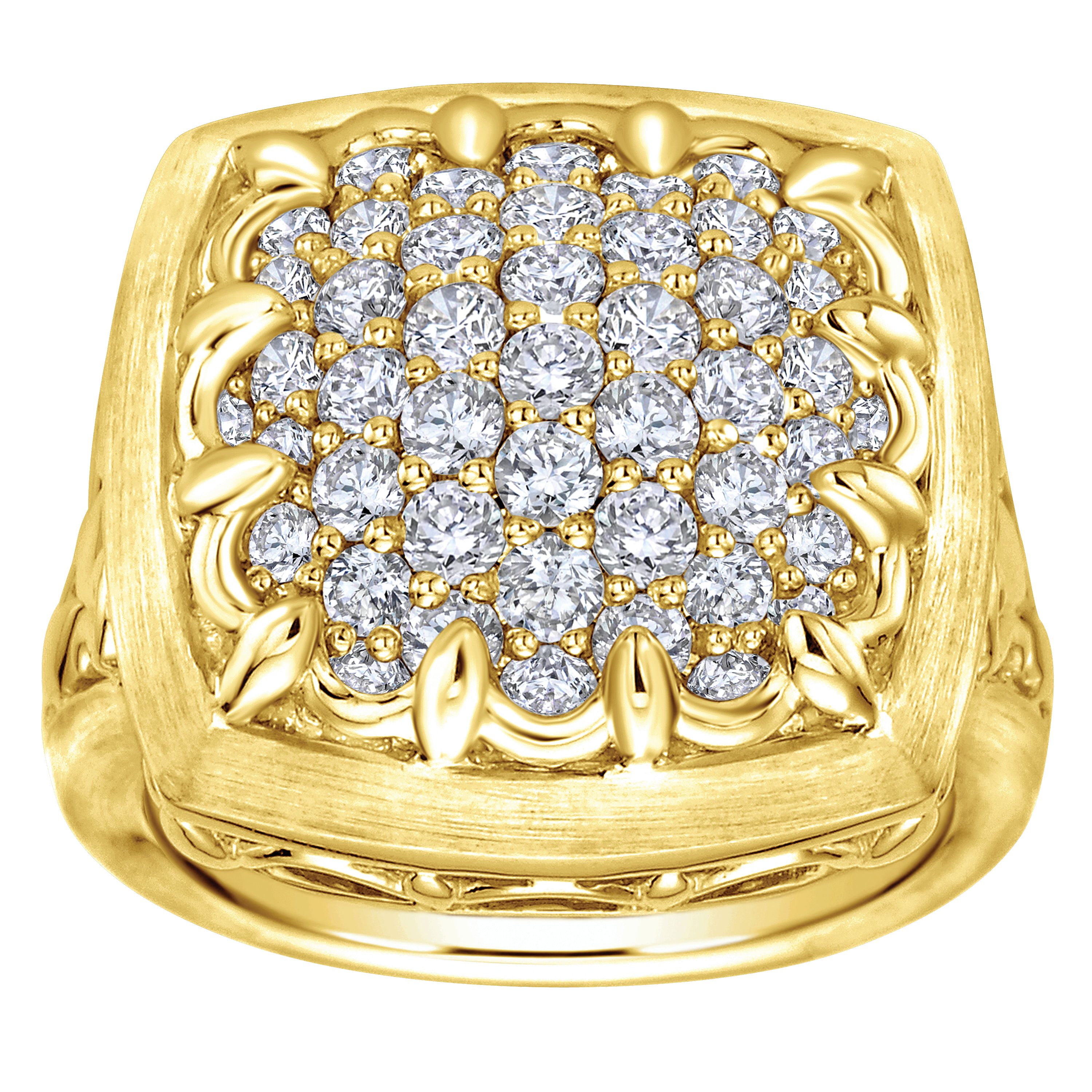 18k Yellow Gold Diamond Fashion Ladies 18k Yellow Gold Diamond Fashion Ladies