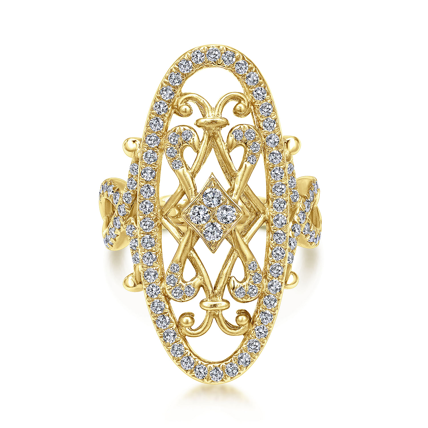 18k Yellow Gold Diamond Fashion 18k Yellow Gold Diamond Fashion