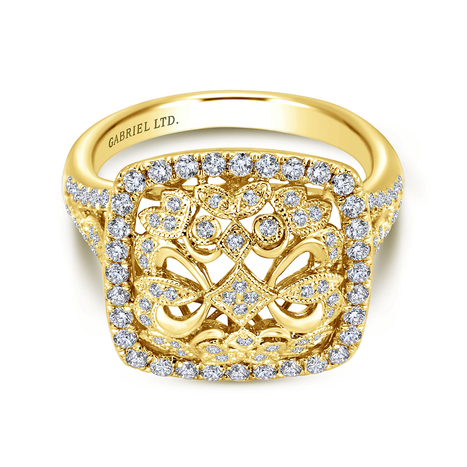 18k Yellow Gold Diamond Fashion 18k Yellow Gold Diamond Fashion