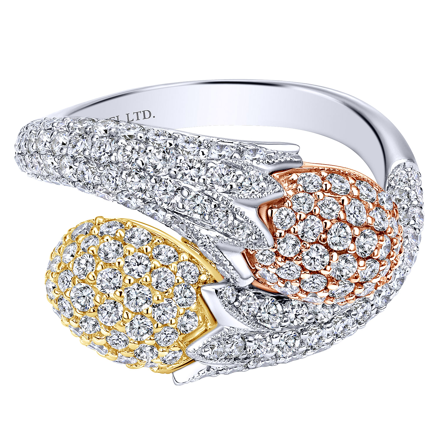 18k Yellow/white/pink Gold Diamond Fashion 18k Yellow/white/pink Gold Diamond Fashion
