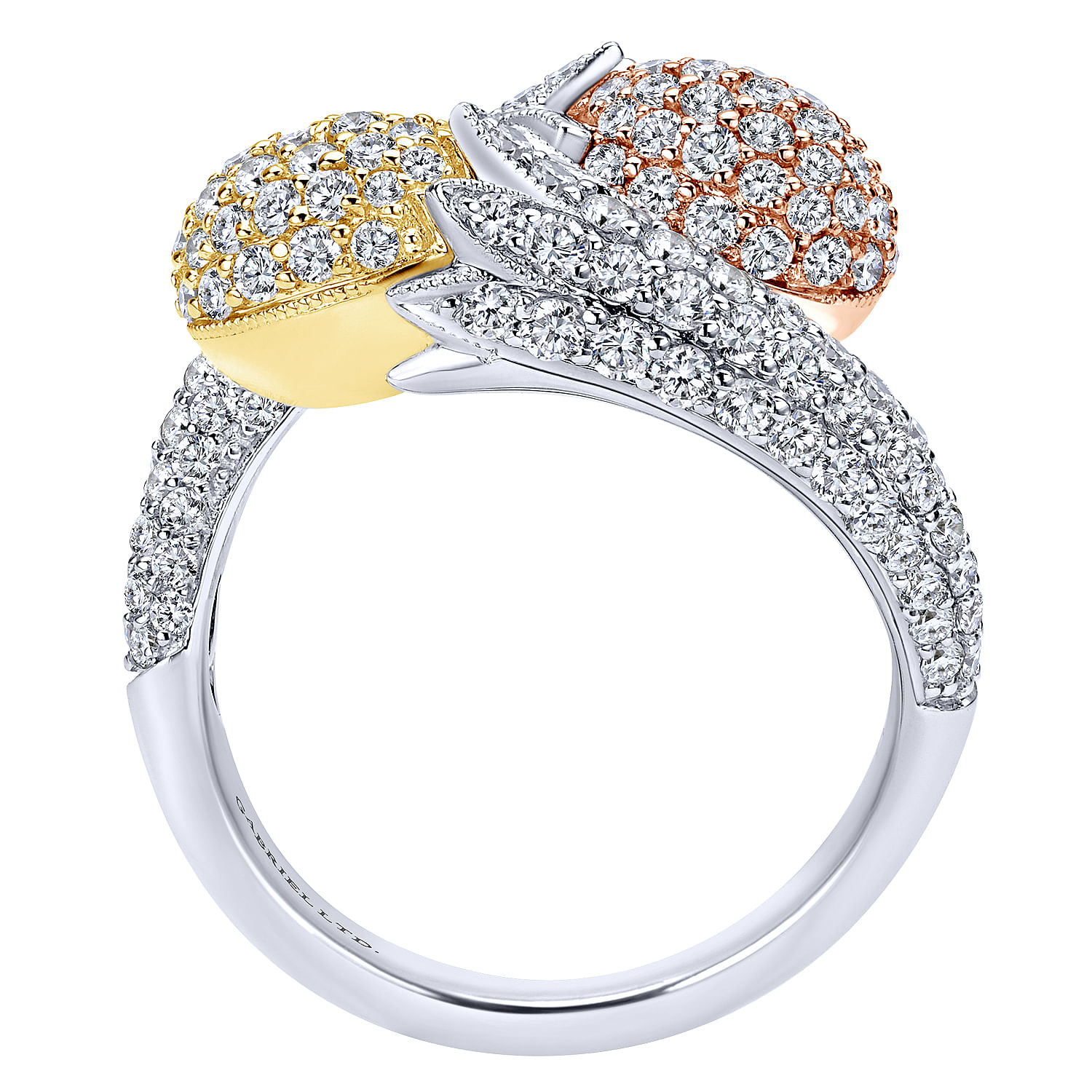 18k Yellow/white/pink Gold Diamond Fashion Ladies 18k Yellow/white/pink Gold Diamond Fashion Ladies
