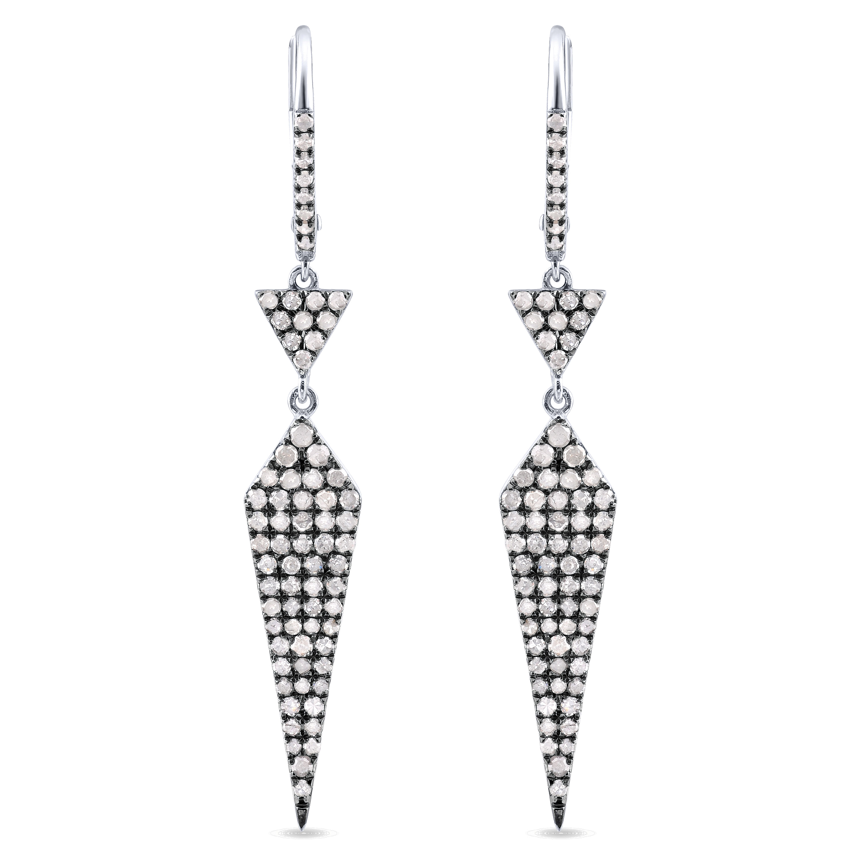 925 Silver Candlelight Diamond Drop 925 Silver Candlelight Diamond Drop