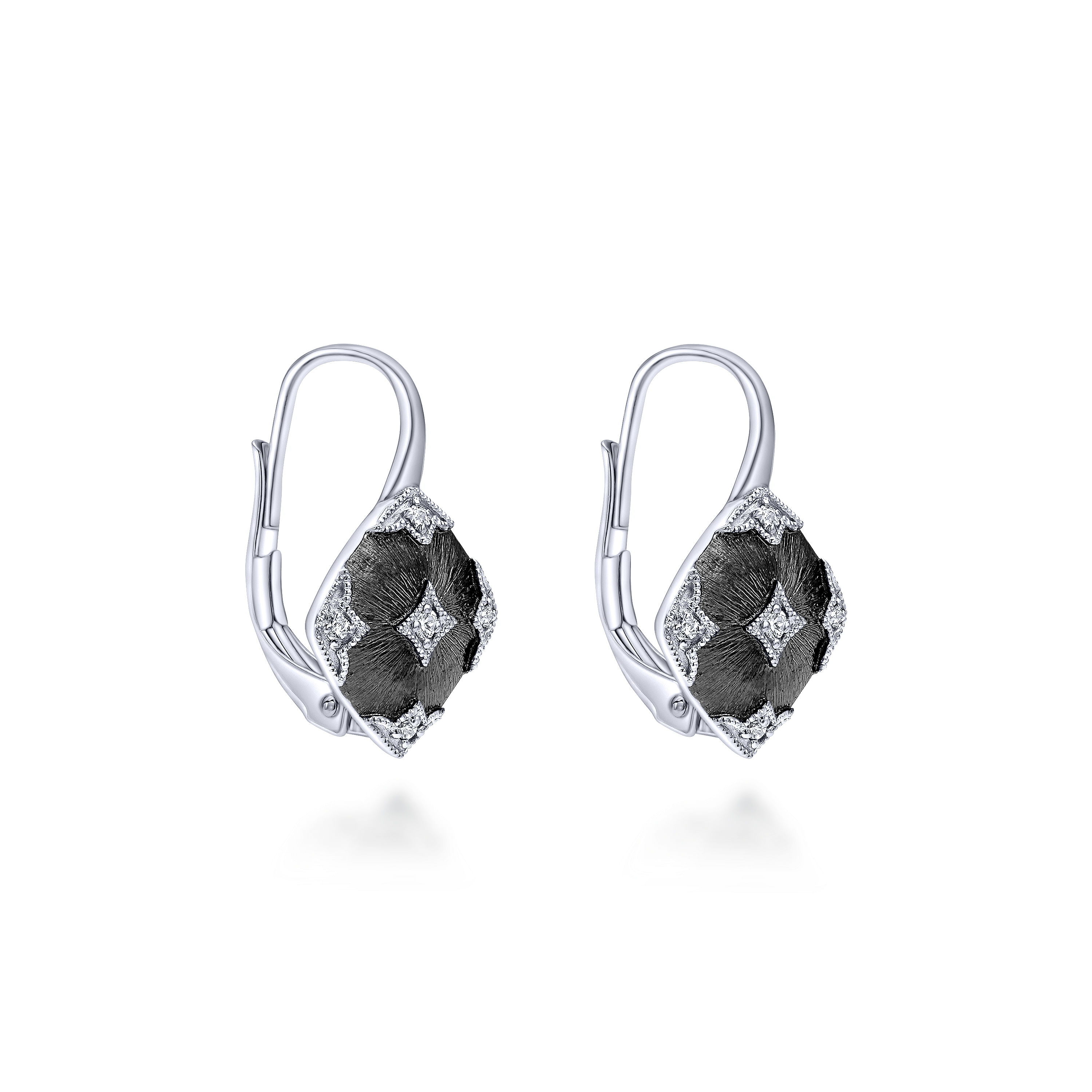 925 Silver Mediterranean Drop Earrings angle 2 925 Silver Mediterranean Drop Earrings angle 2