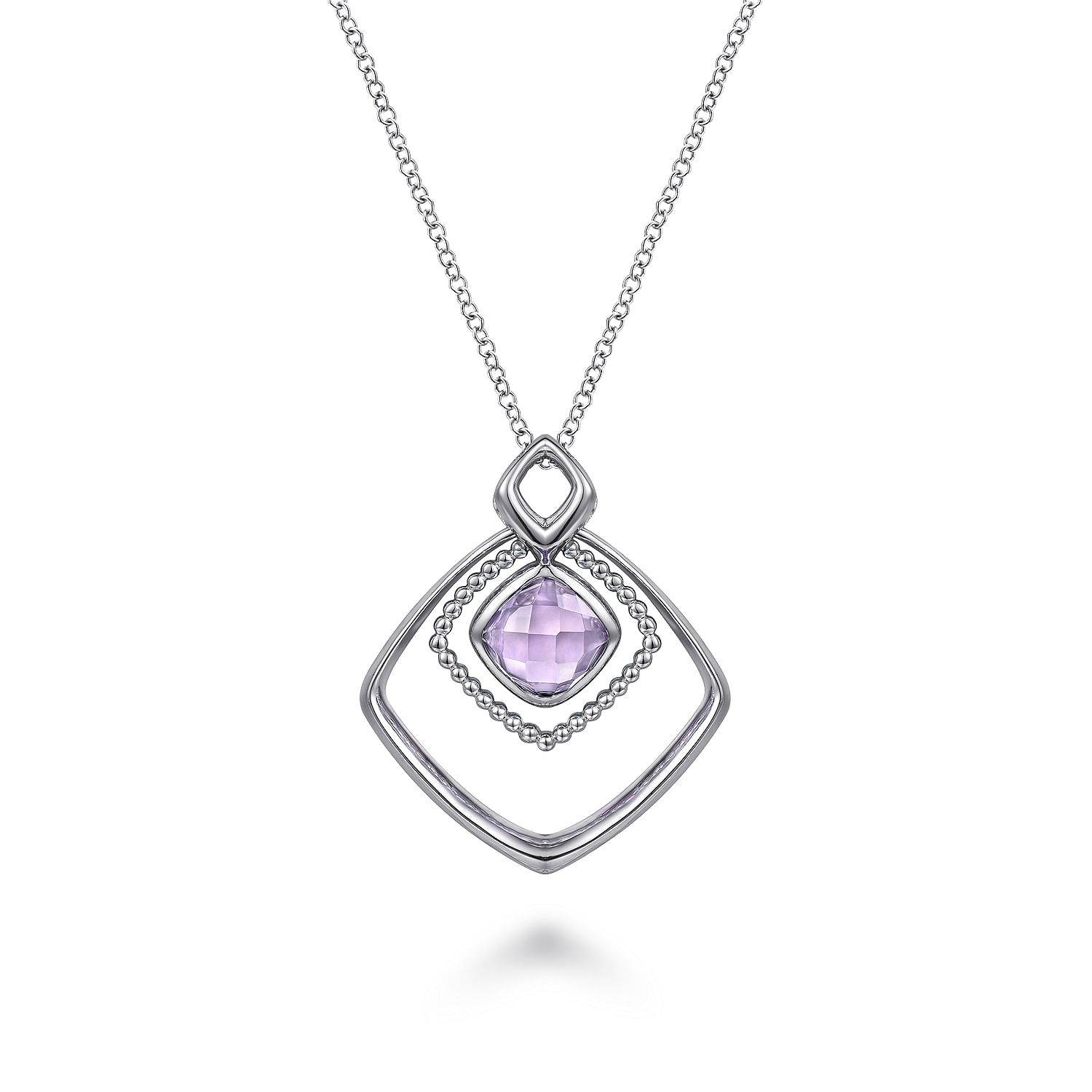 925 Silver Pink Amethyst Fashion 925 Silver Pink Amethyst Fashion