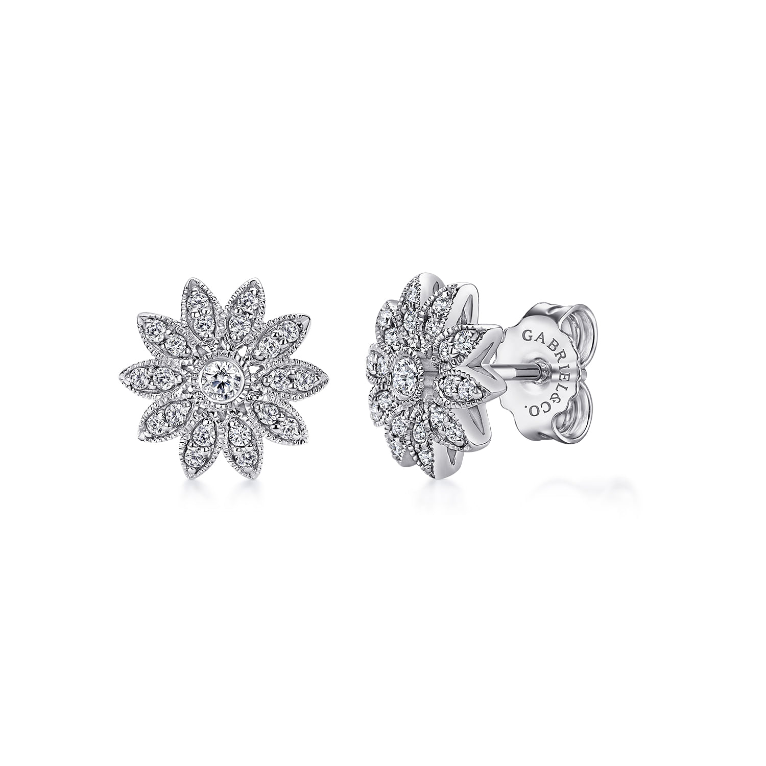 925 Silver White Sapphire Stud 925 Silver White Sapphire Stud