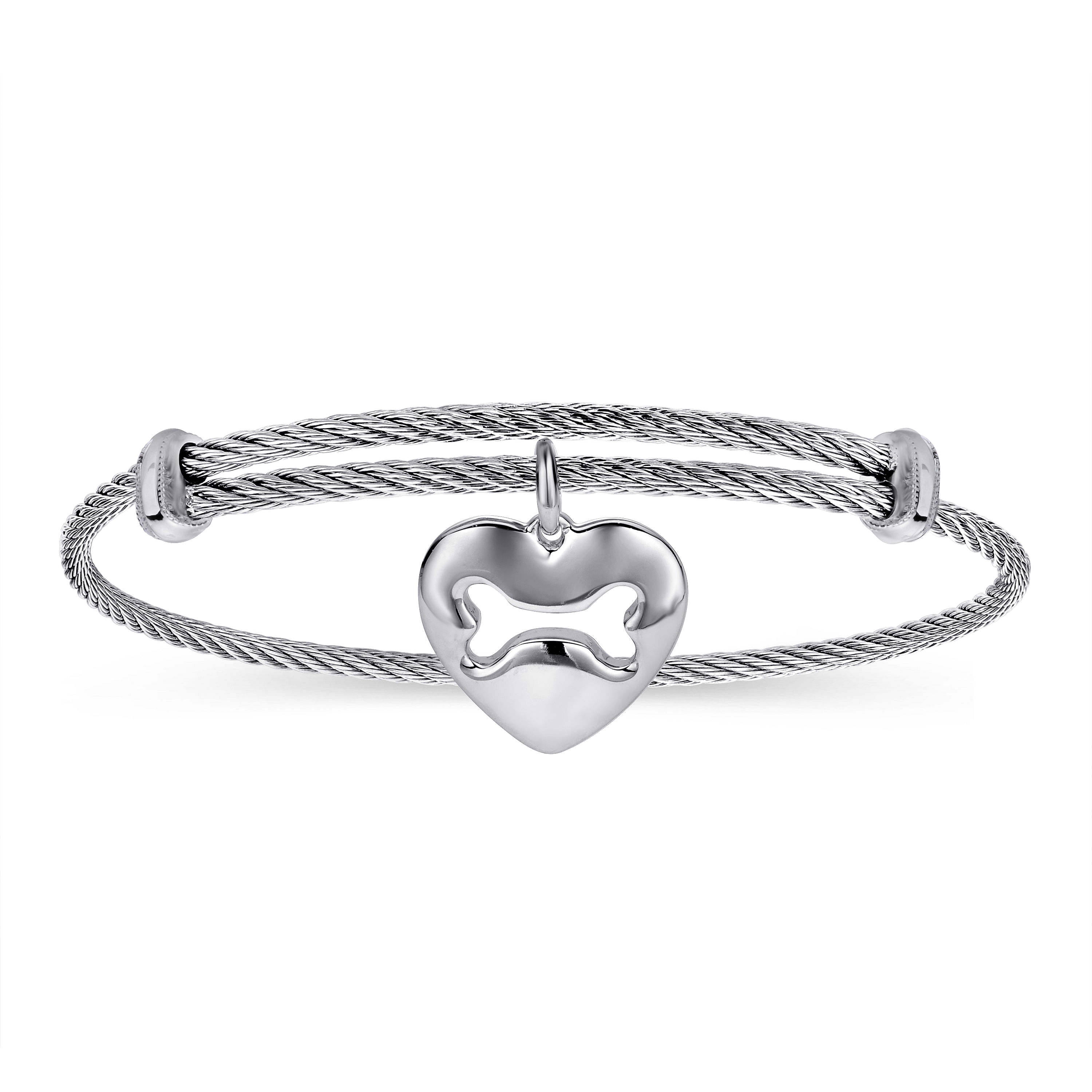 925 Silver/stainless Steel Charm 925 Silver/stainless Steel Charm