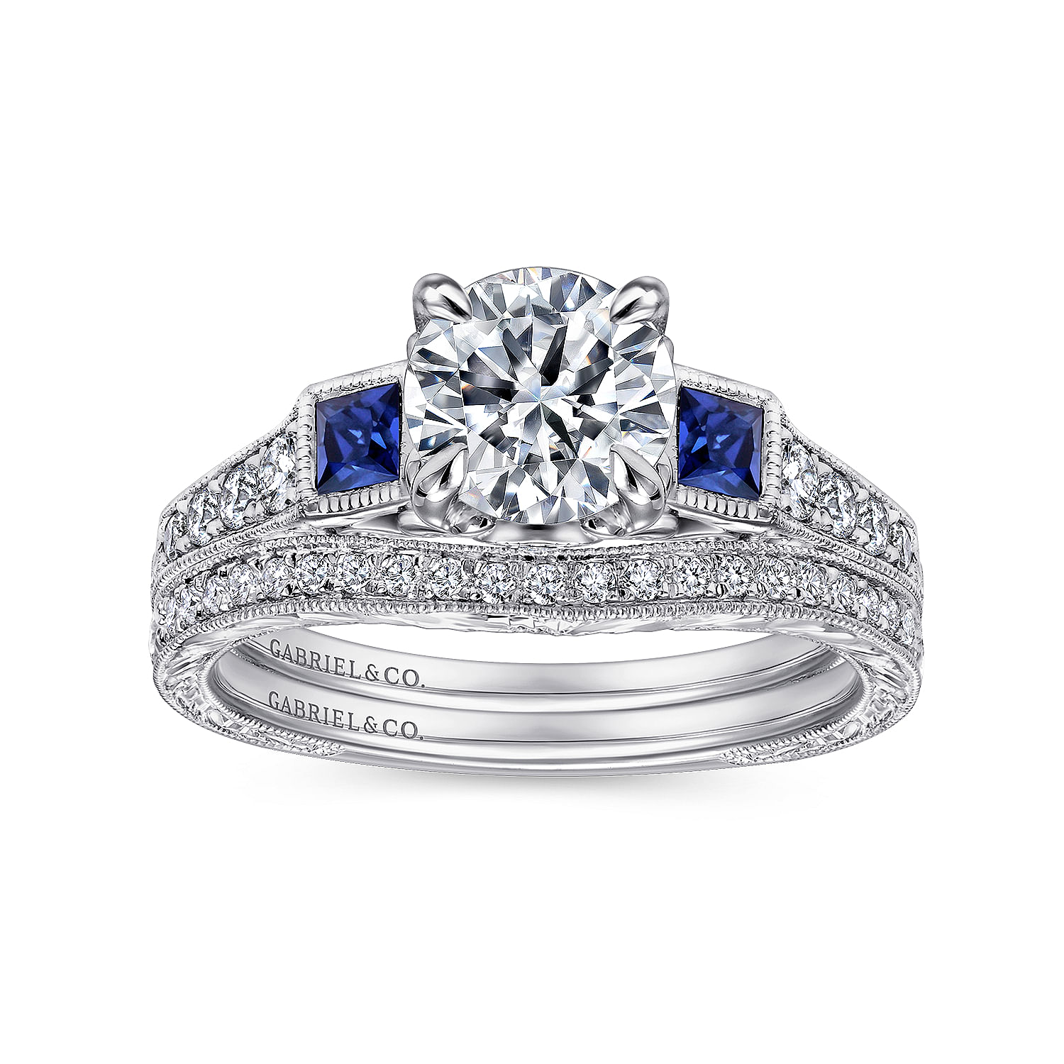 Platinum Diamond Curved Wedding Band angle 4 Platinum Diamond Curved Wedding Band angle 4