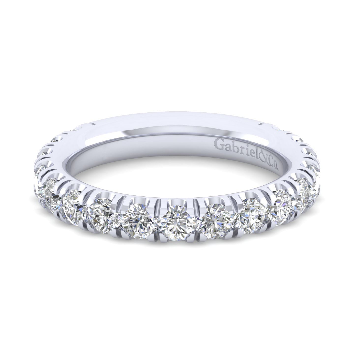 Pavé deals diamond band