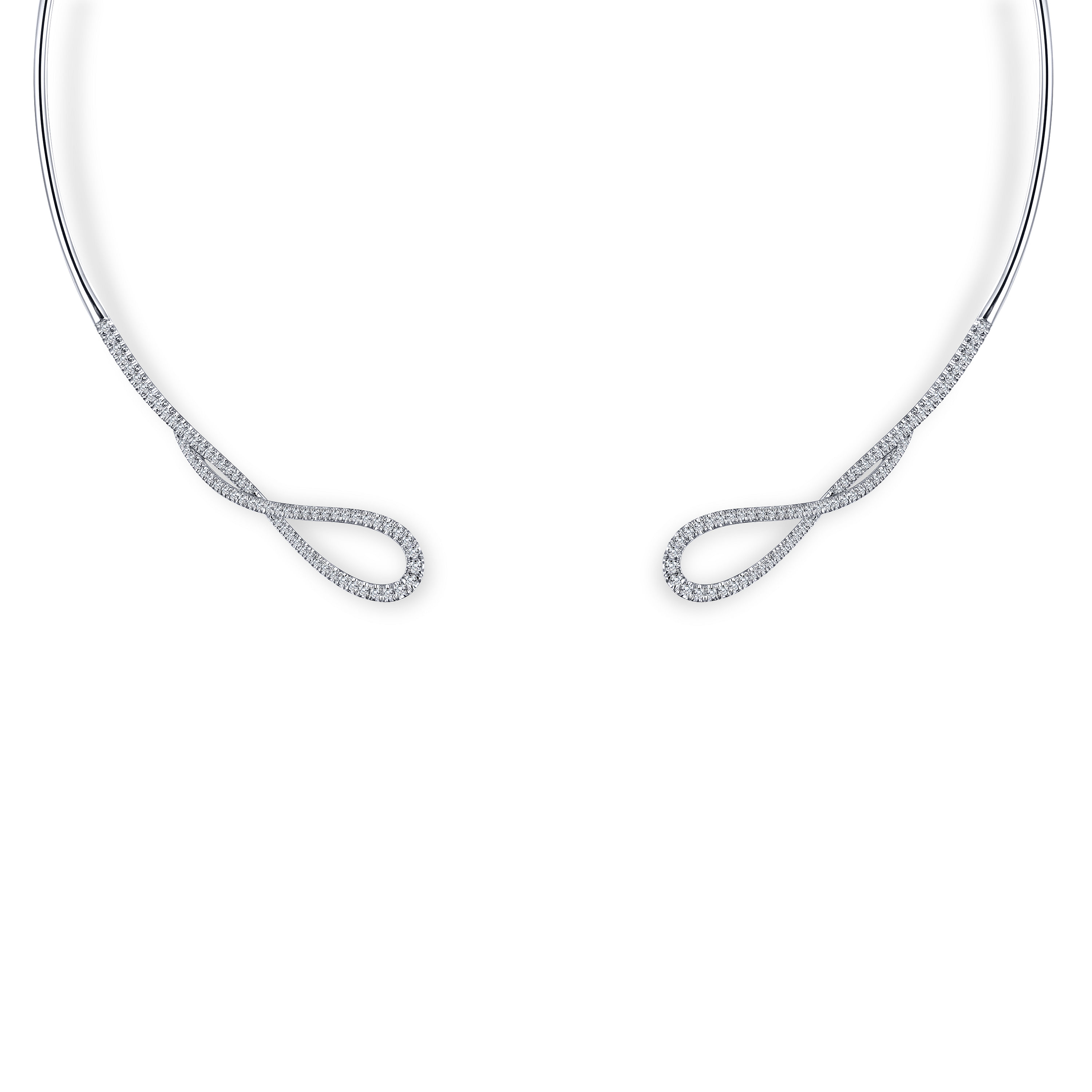 diamond collar necklace