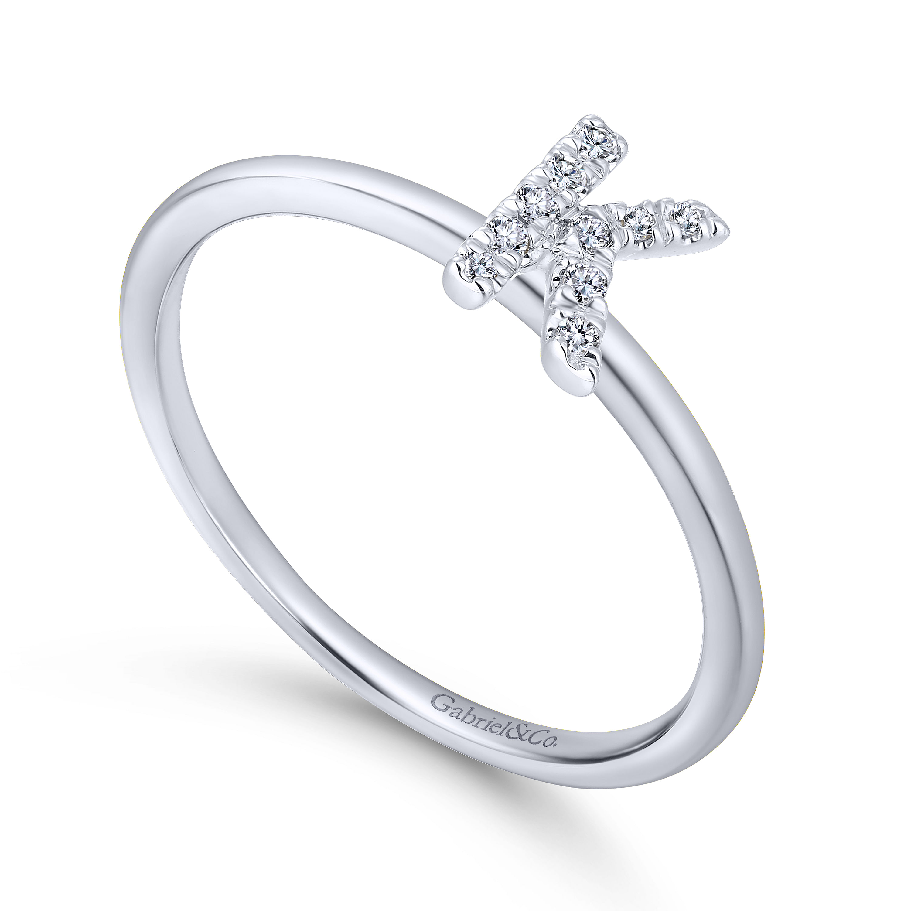 K hot sale initial ring