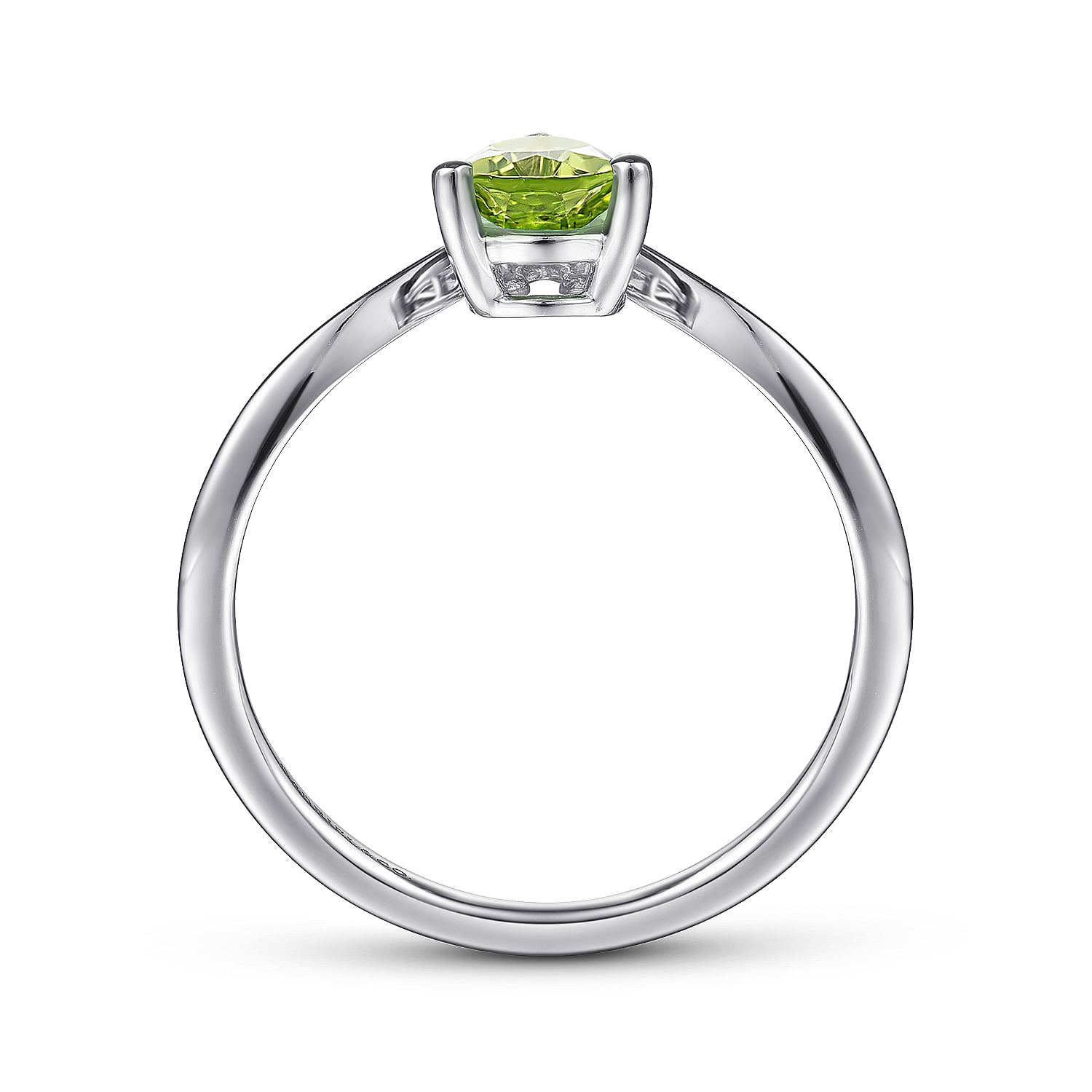 Peridot on sale teardrop ring