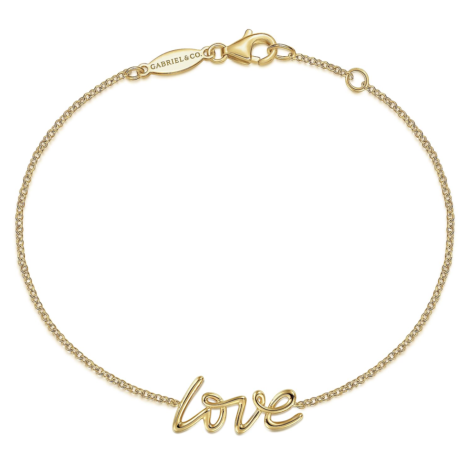 Love hot sale chain bracelet