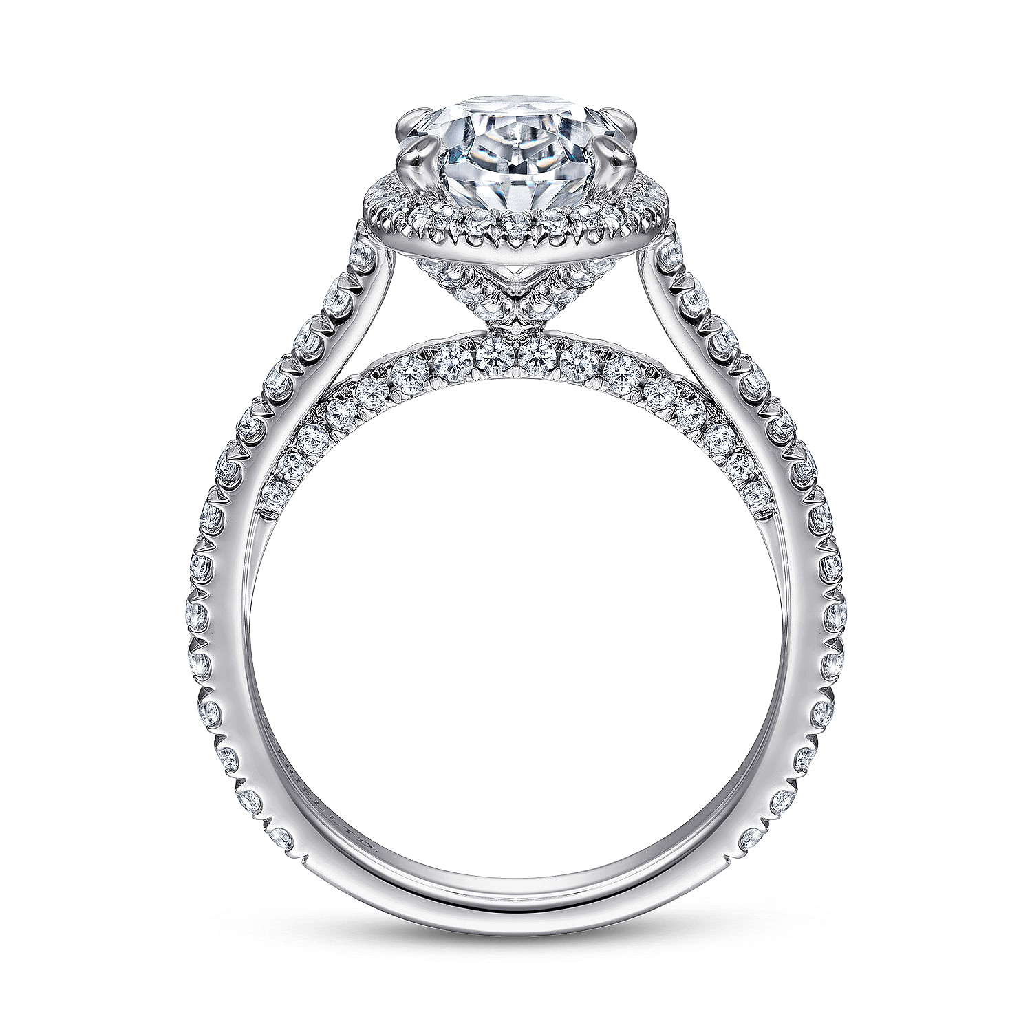 Tiffany oval halo 2025 engagement ring